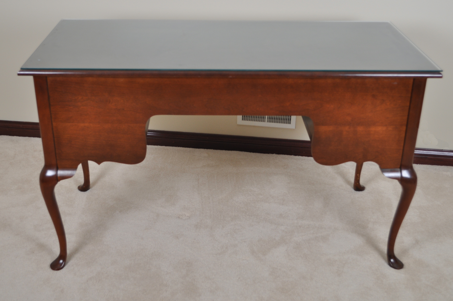 Queen Anne Style Writing Desk by Bassett Furniture