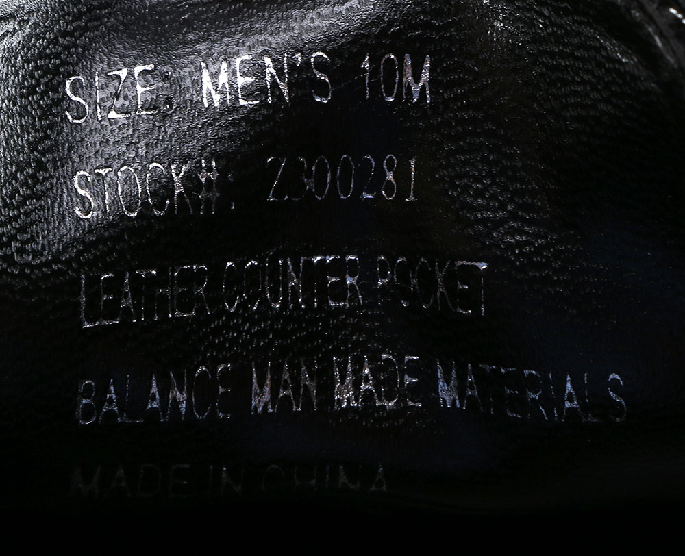 Men's Zengara Black Patent Leather Dress Shoes