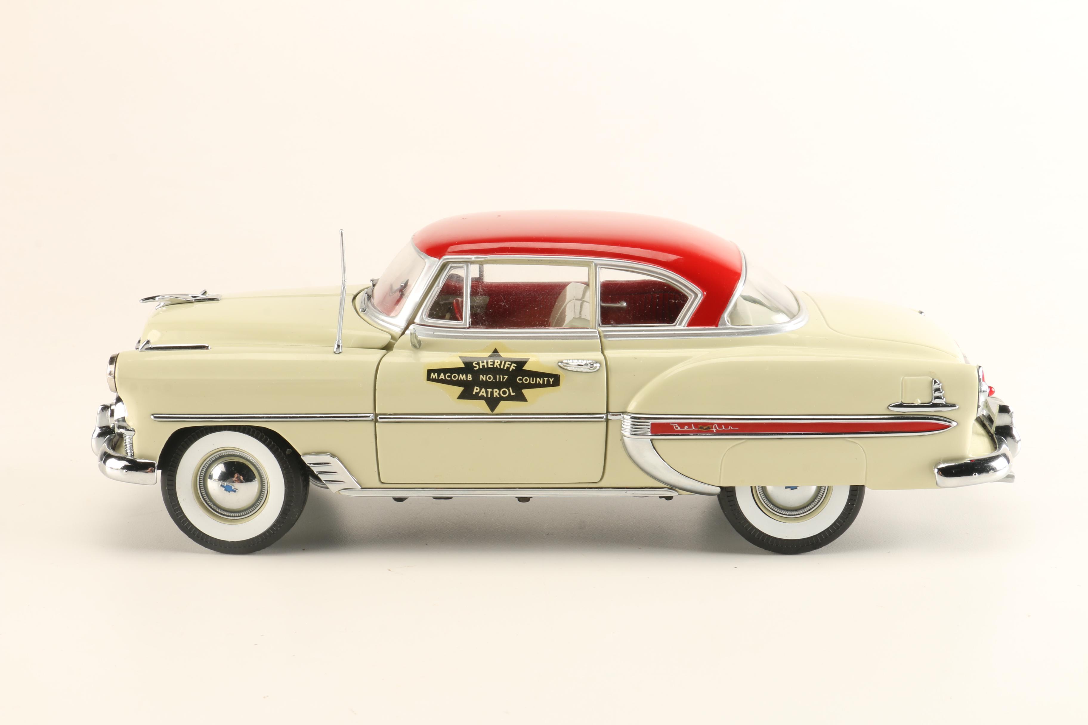 Die-Cast 1950s Police Cars