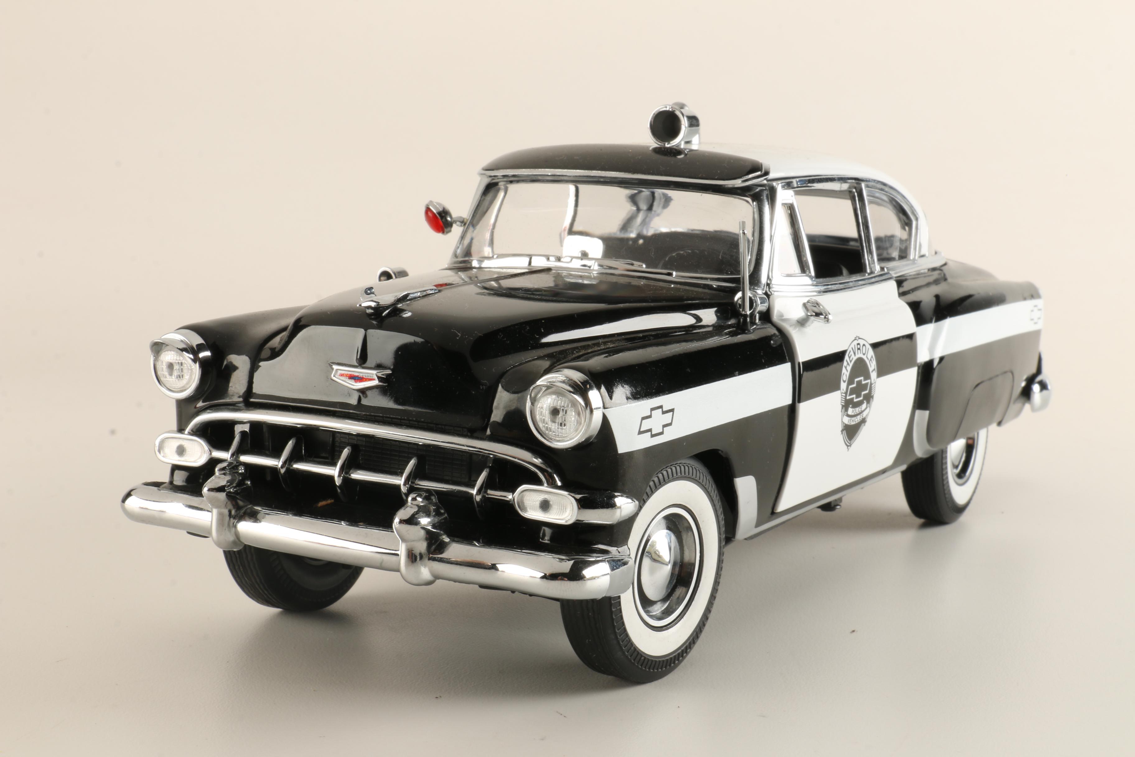 Die-Cast 1950s Police Cars