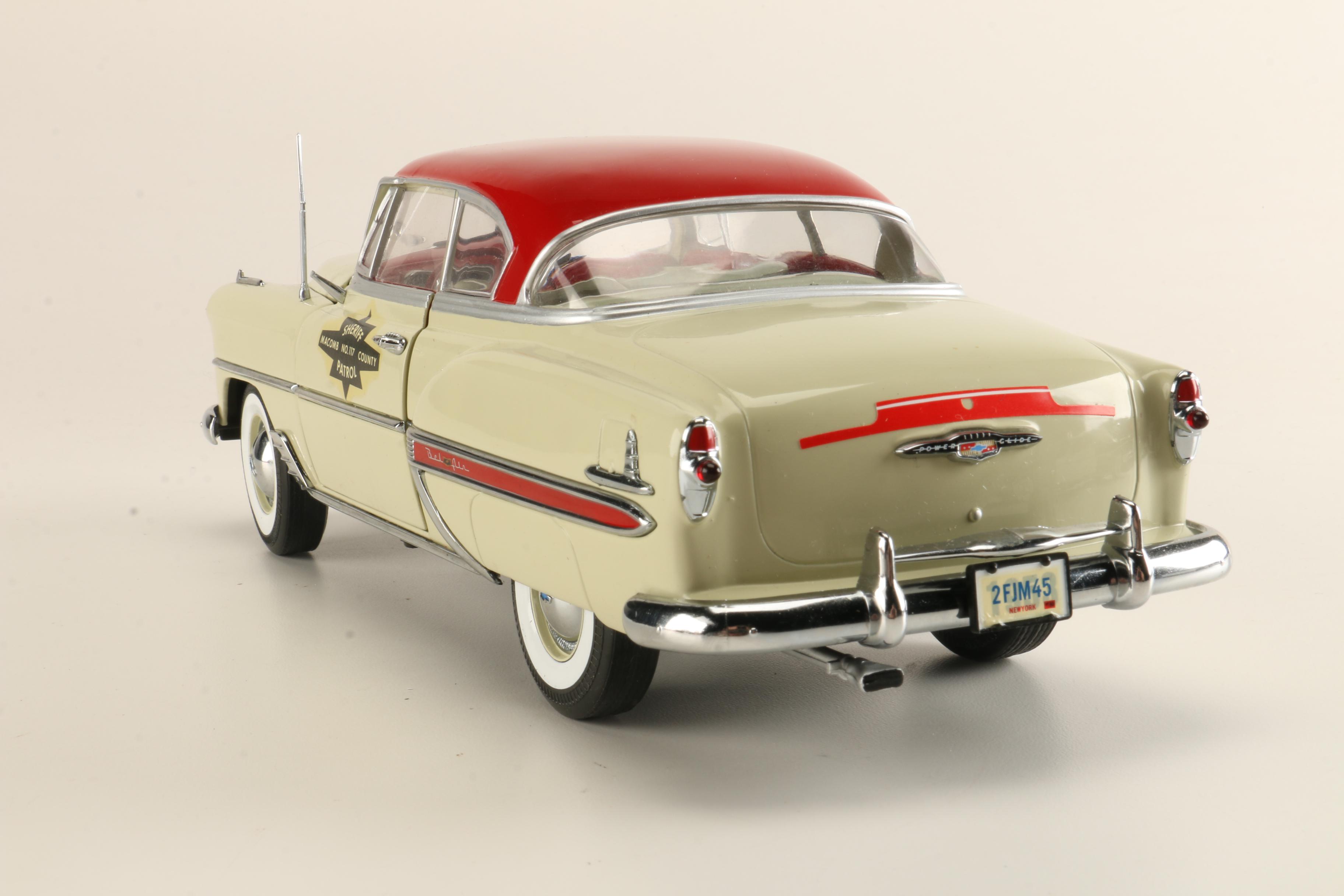 Die-Cast 1950s Police Cars