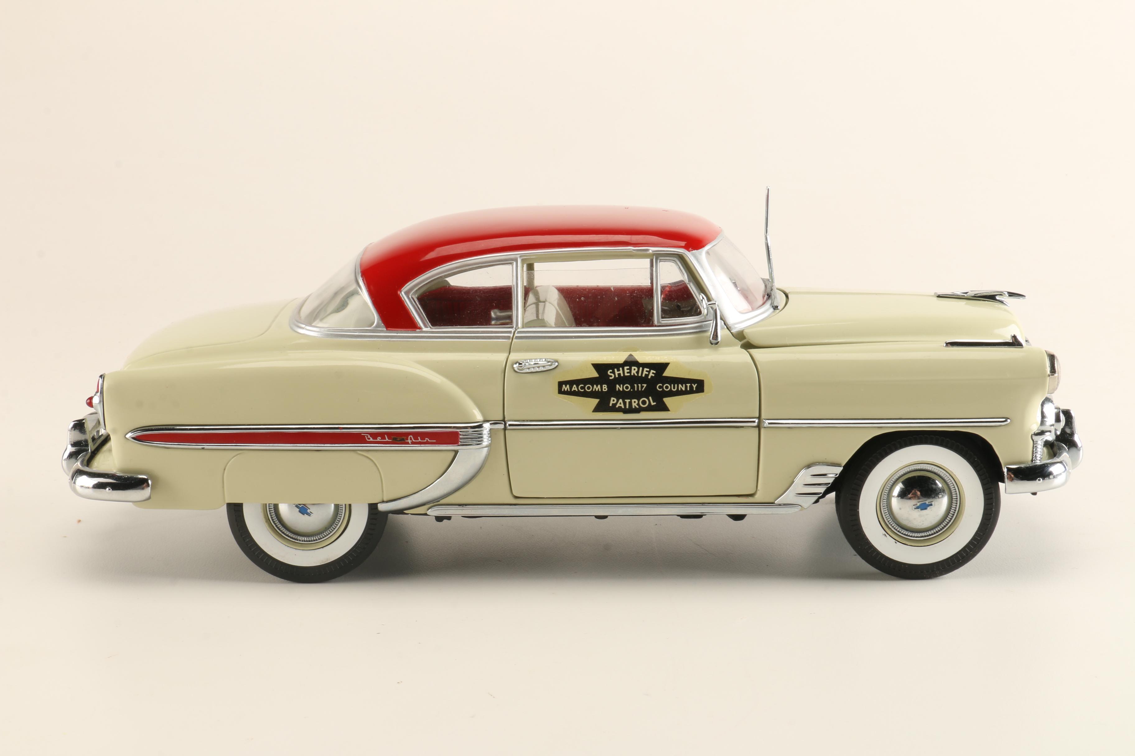 Die-Cast 1950s Police Cars