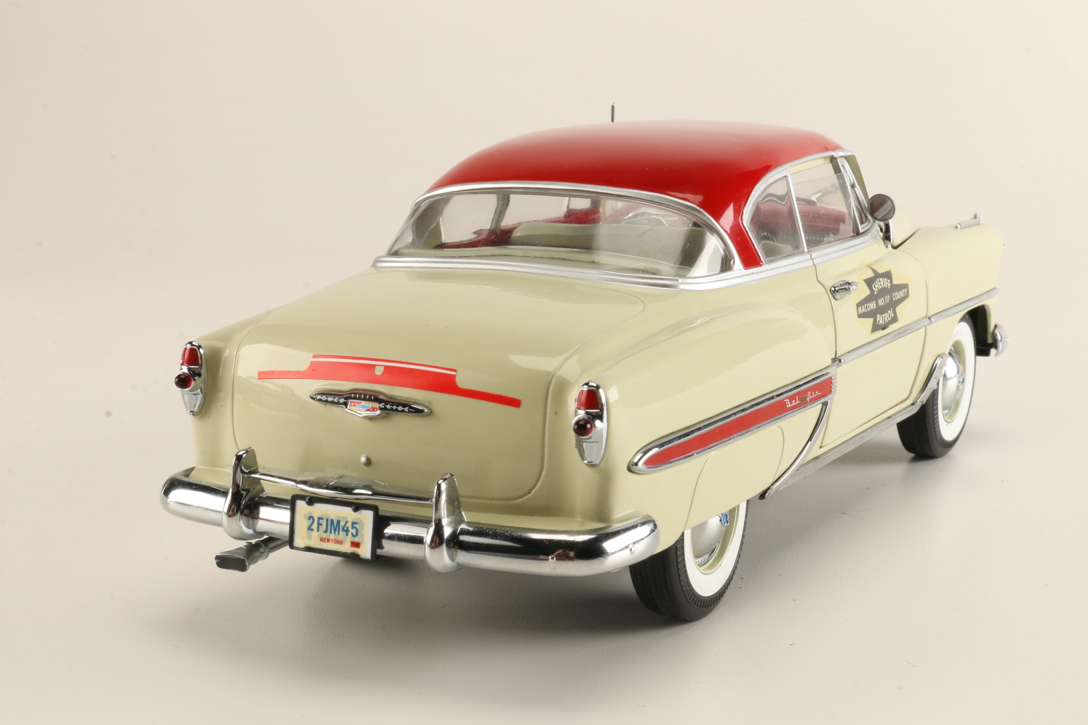 Die-Cast 1950s Police Cars