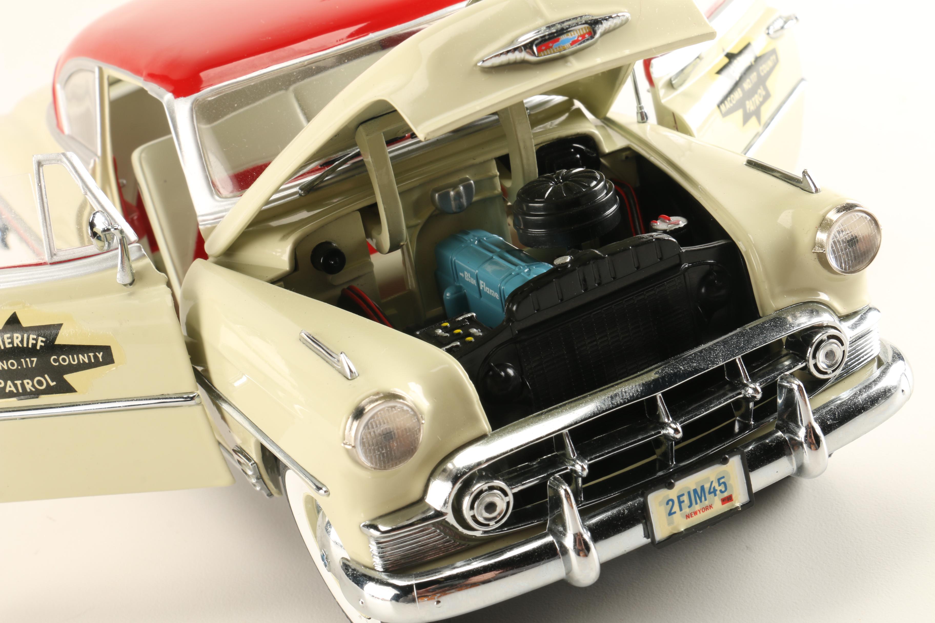 Die-Cast 1950s Police Cars