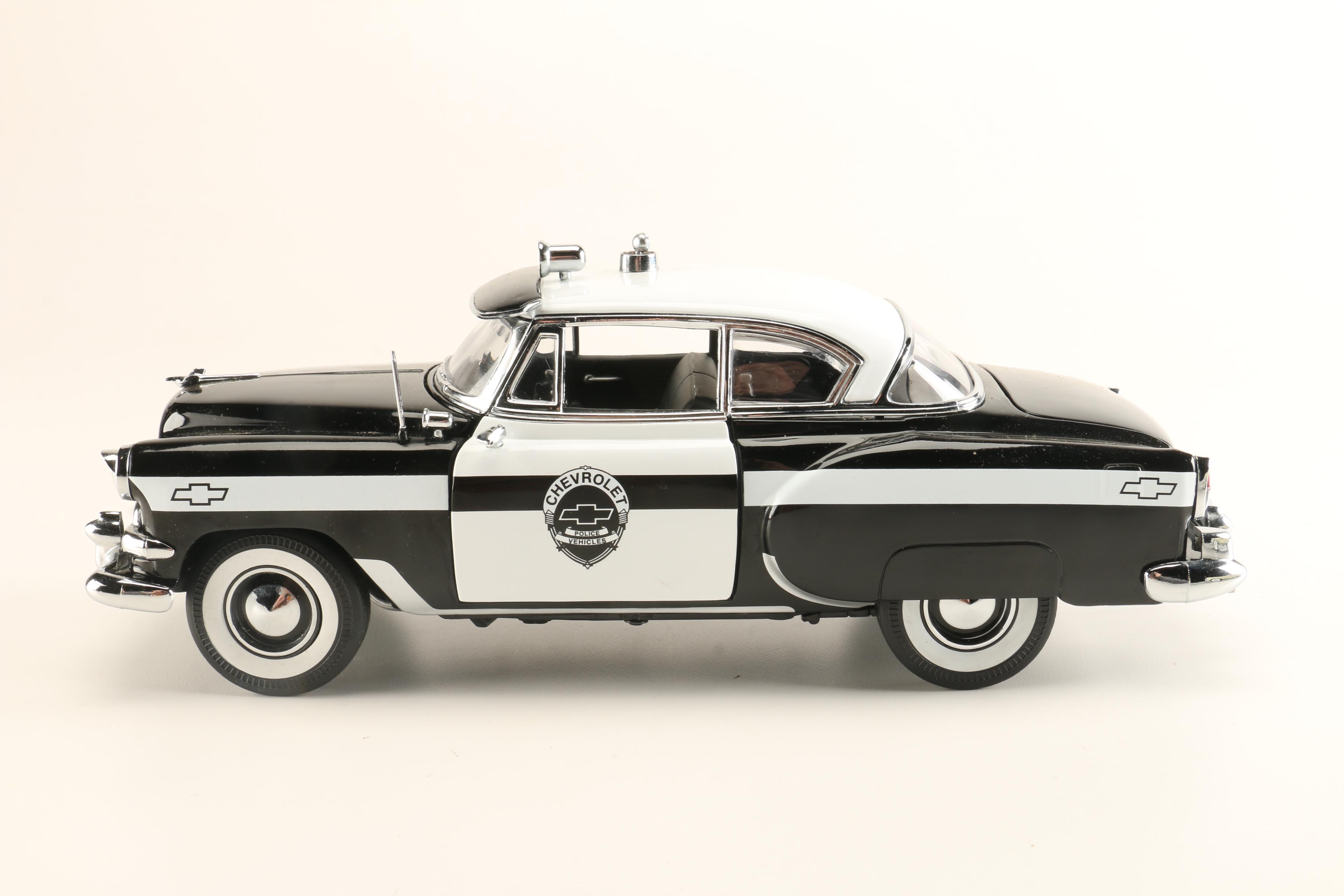 Die-Cast 1950s Police Cars