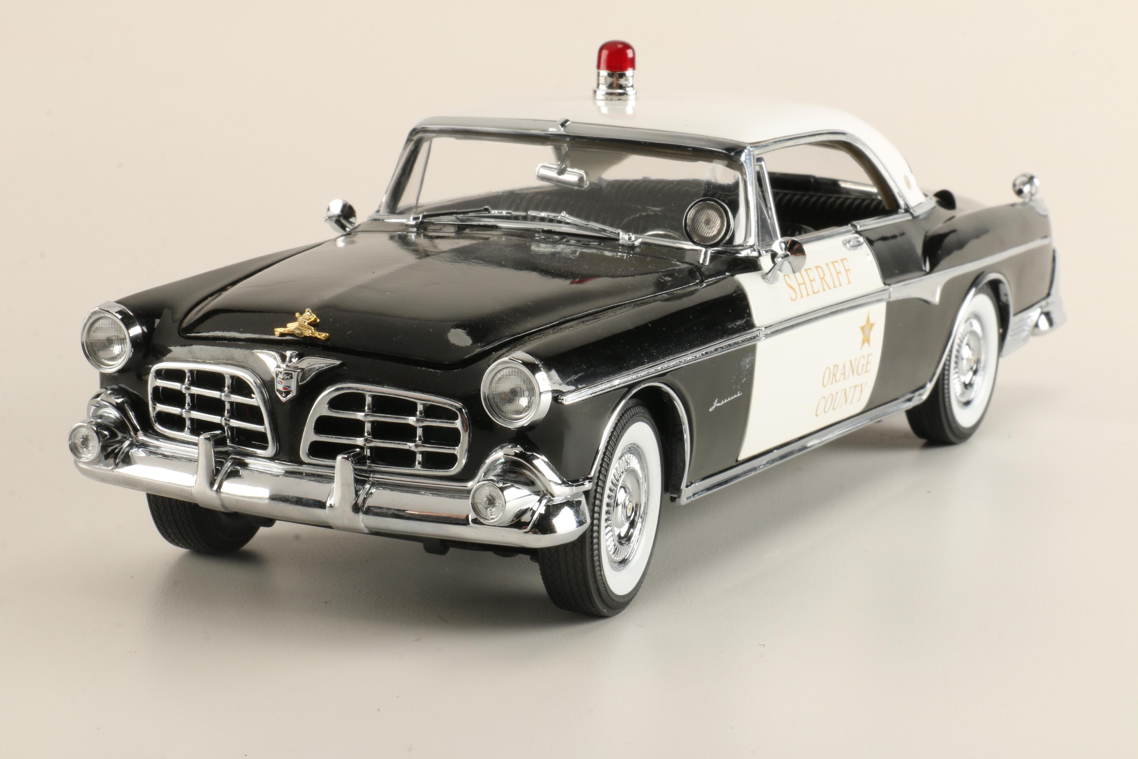 Die-Cast 1950s Police Cars