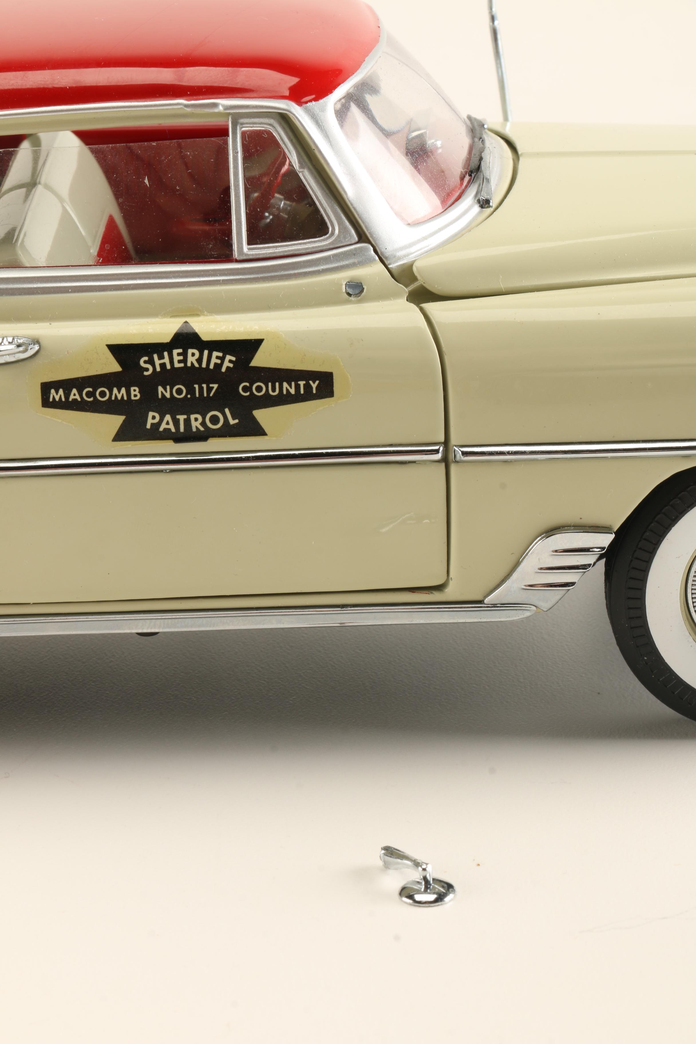 Die-Cast 1950s Police Cars