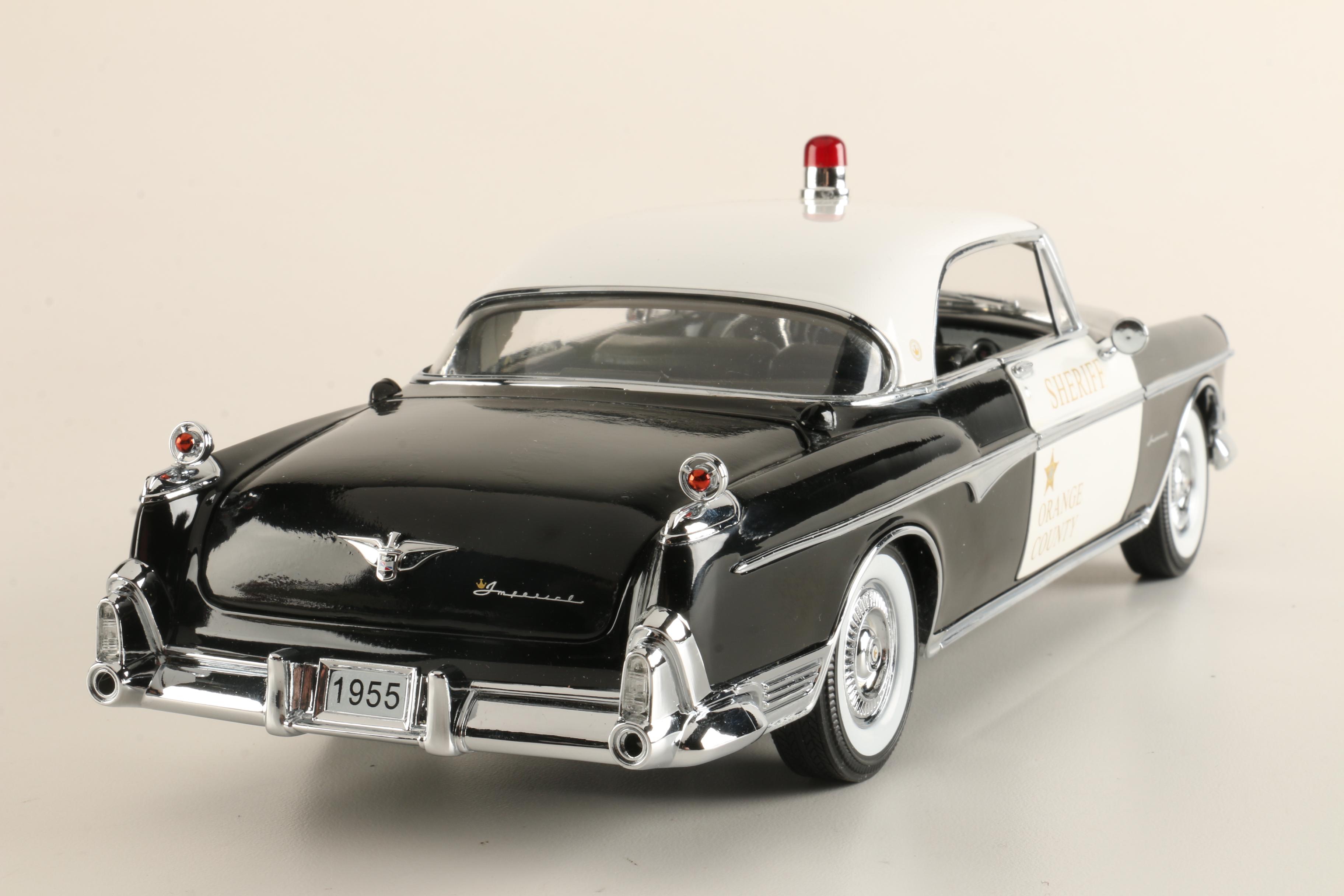 Die-Cast 1950s Police Cars