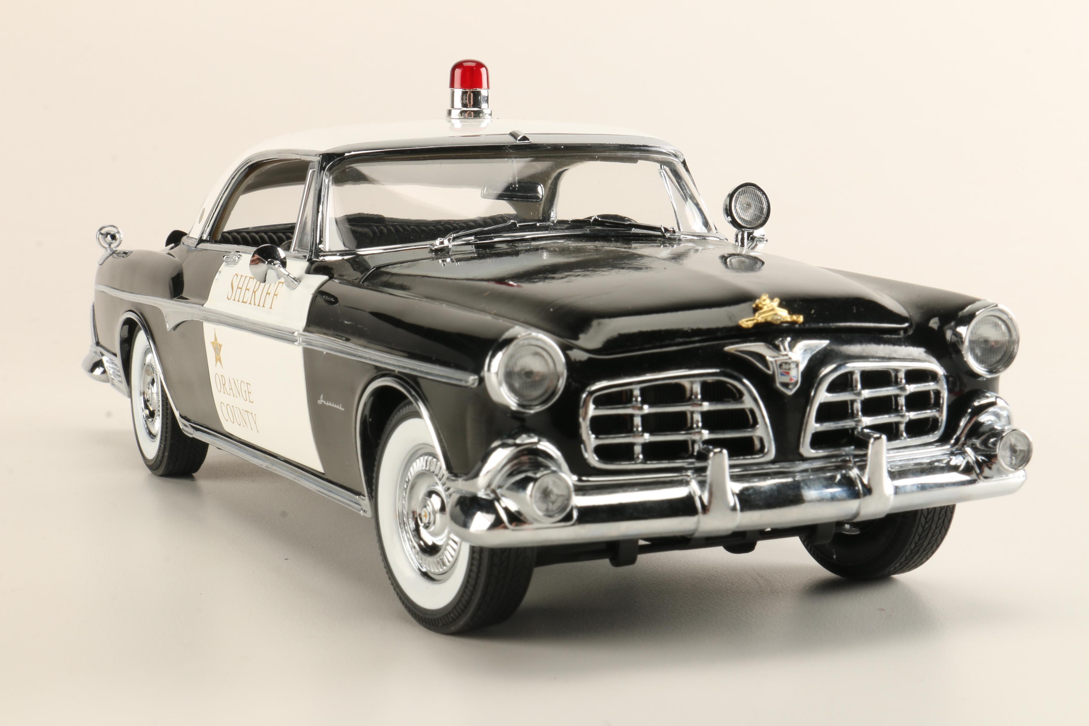 Die-Cast 1950s Police Cars