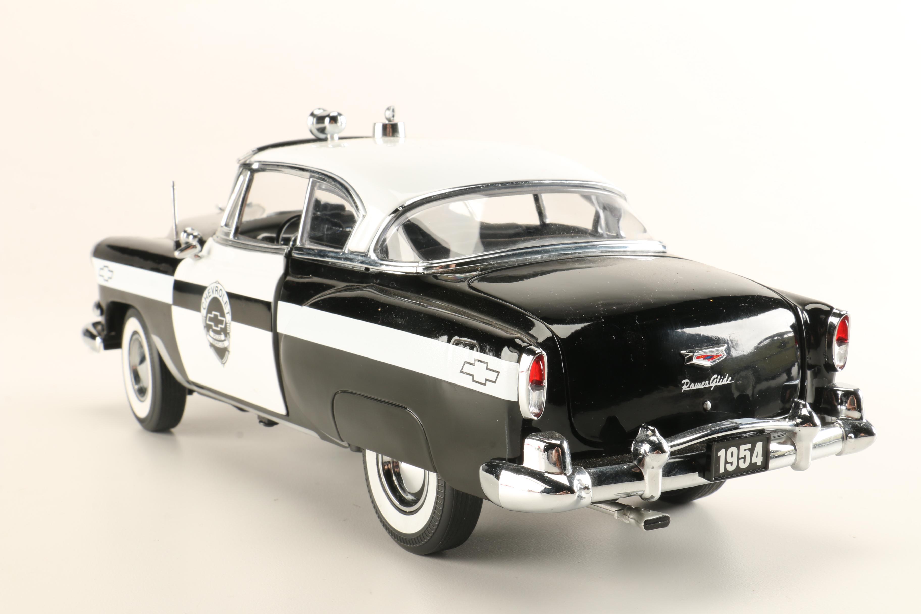 Die-Cast 1950s Police Cars