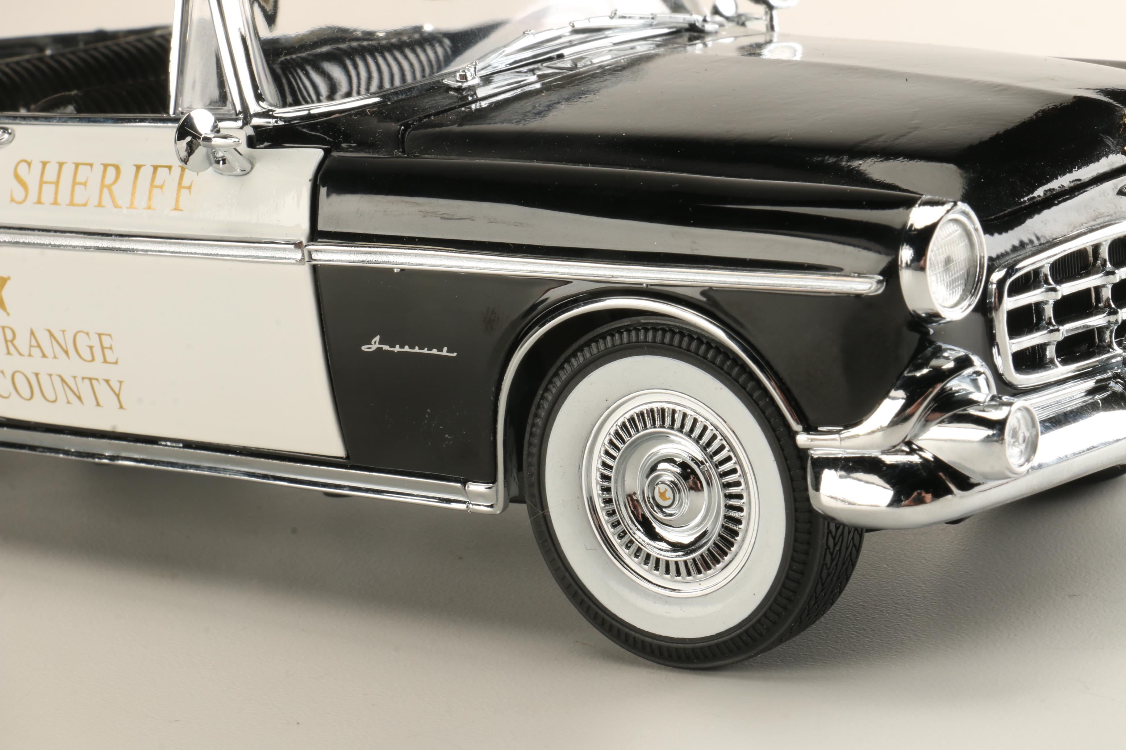 Die-Cast 1950s Police Cars