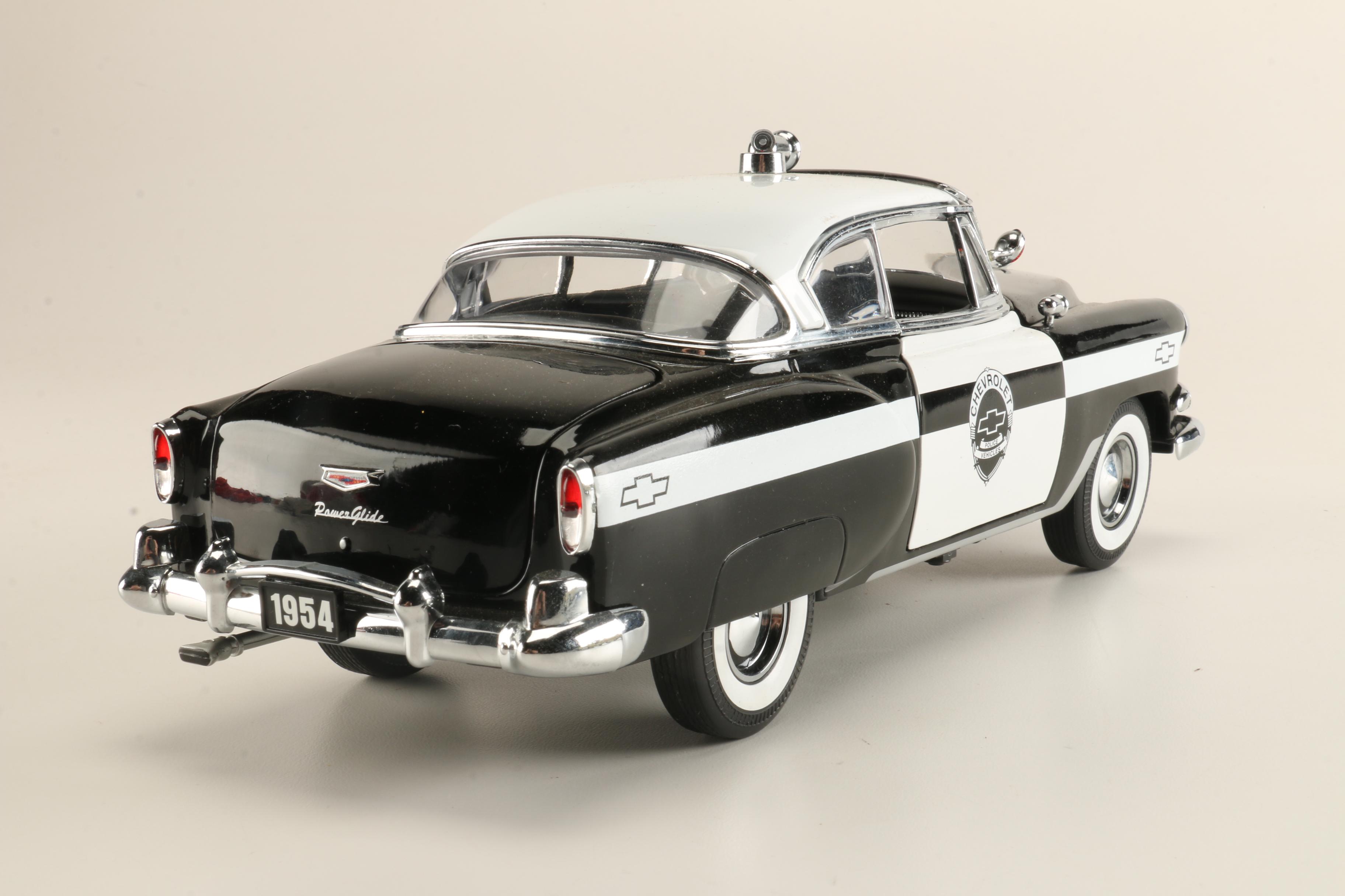 Die-Cast 1950s Police Cars