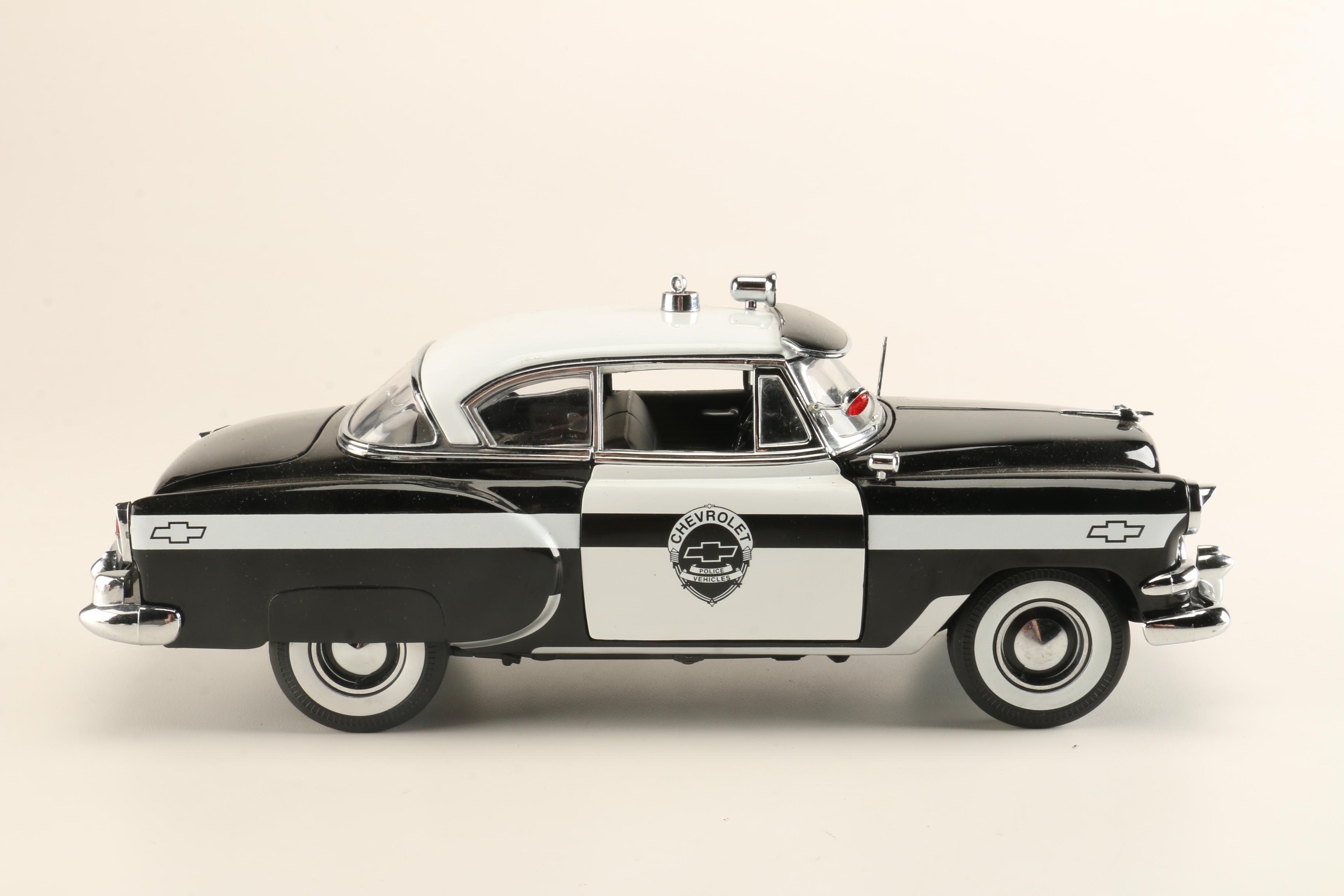 Die-Cast 1950s Police Cars