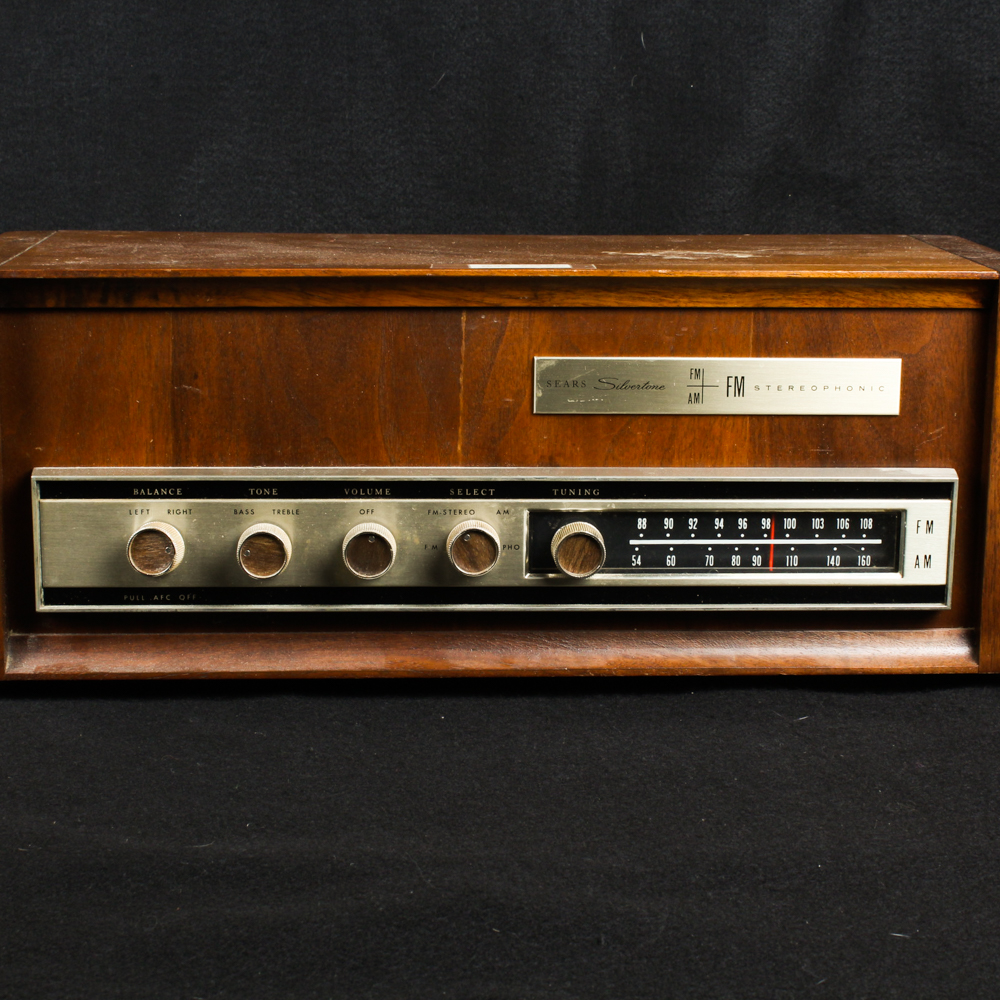 Sears Silvertone Radio
