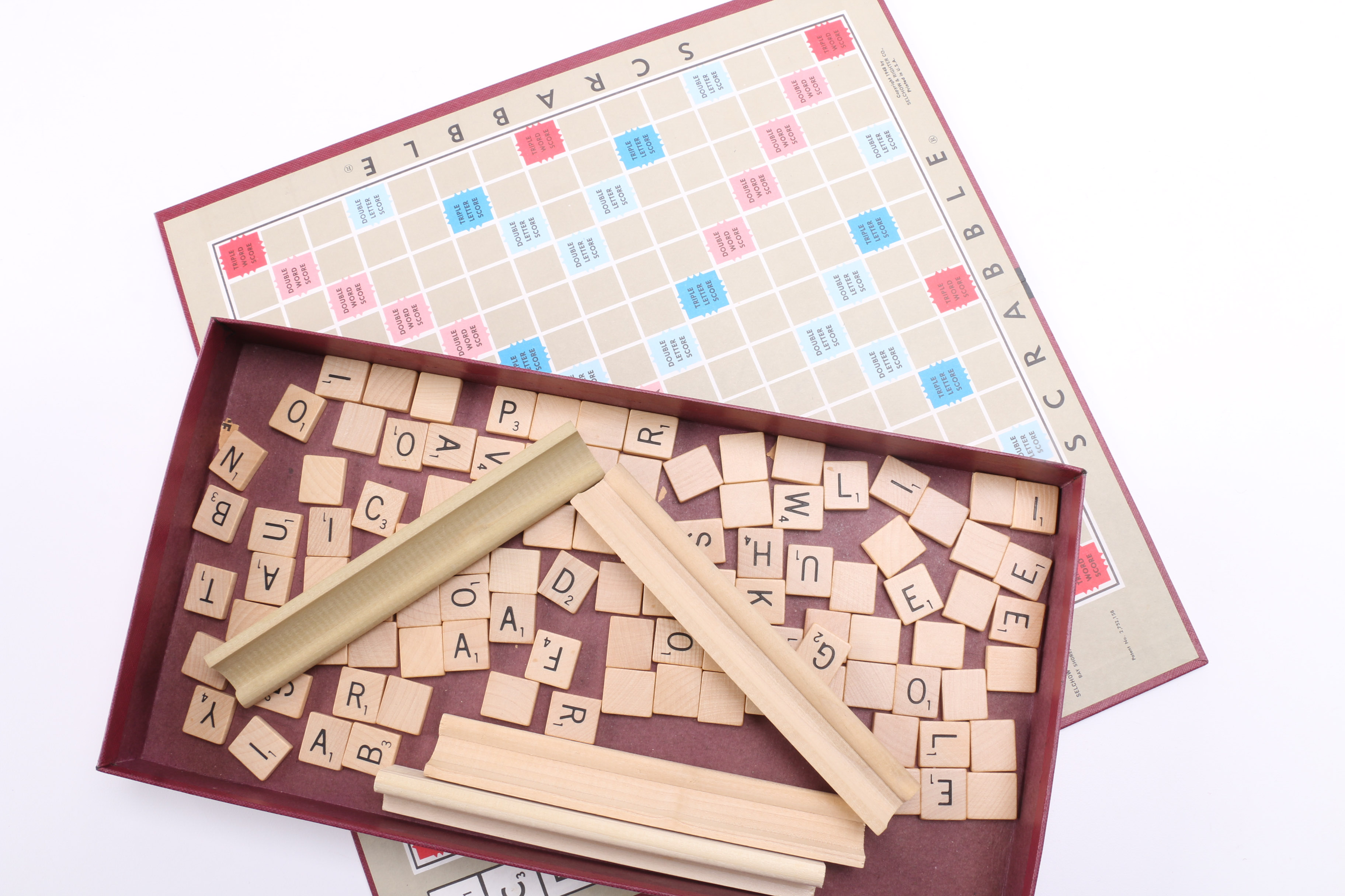 Vintage "Scrabble" and "Trivial Pursuit" Games