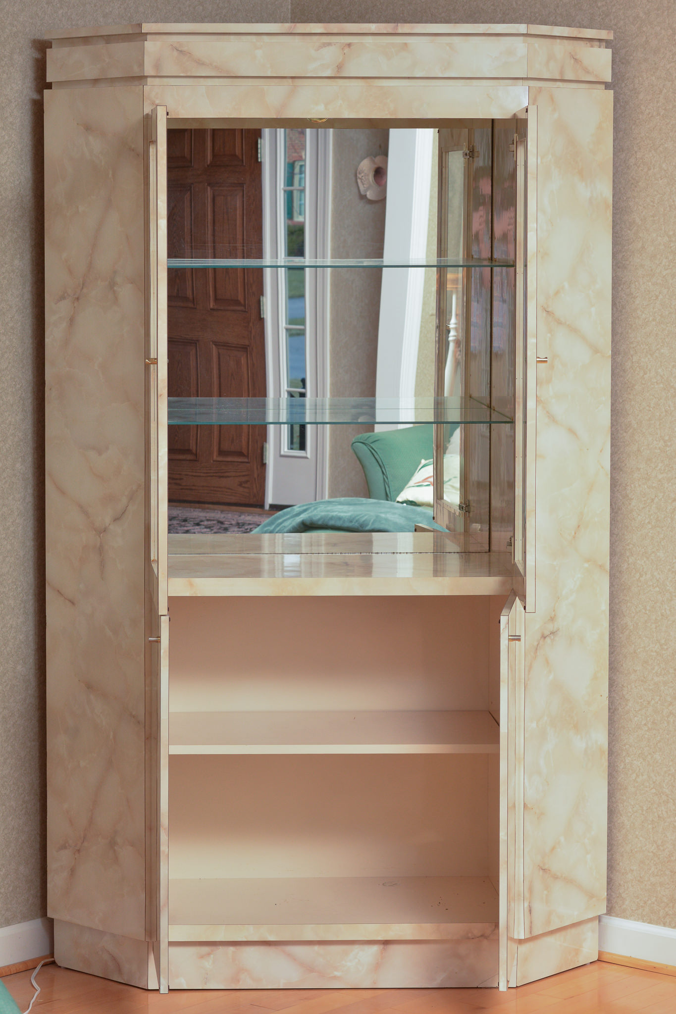 Corner China Cabinet