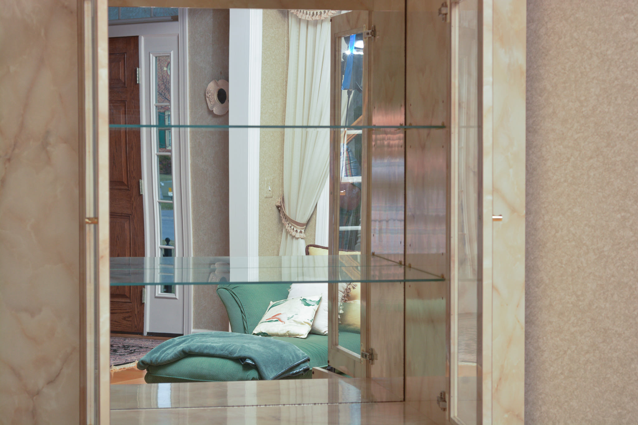 Corner China Cabinet