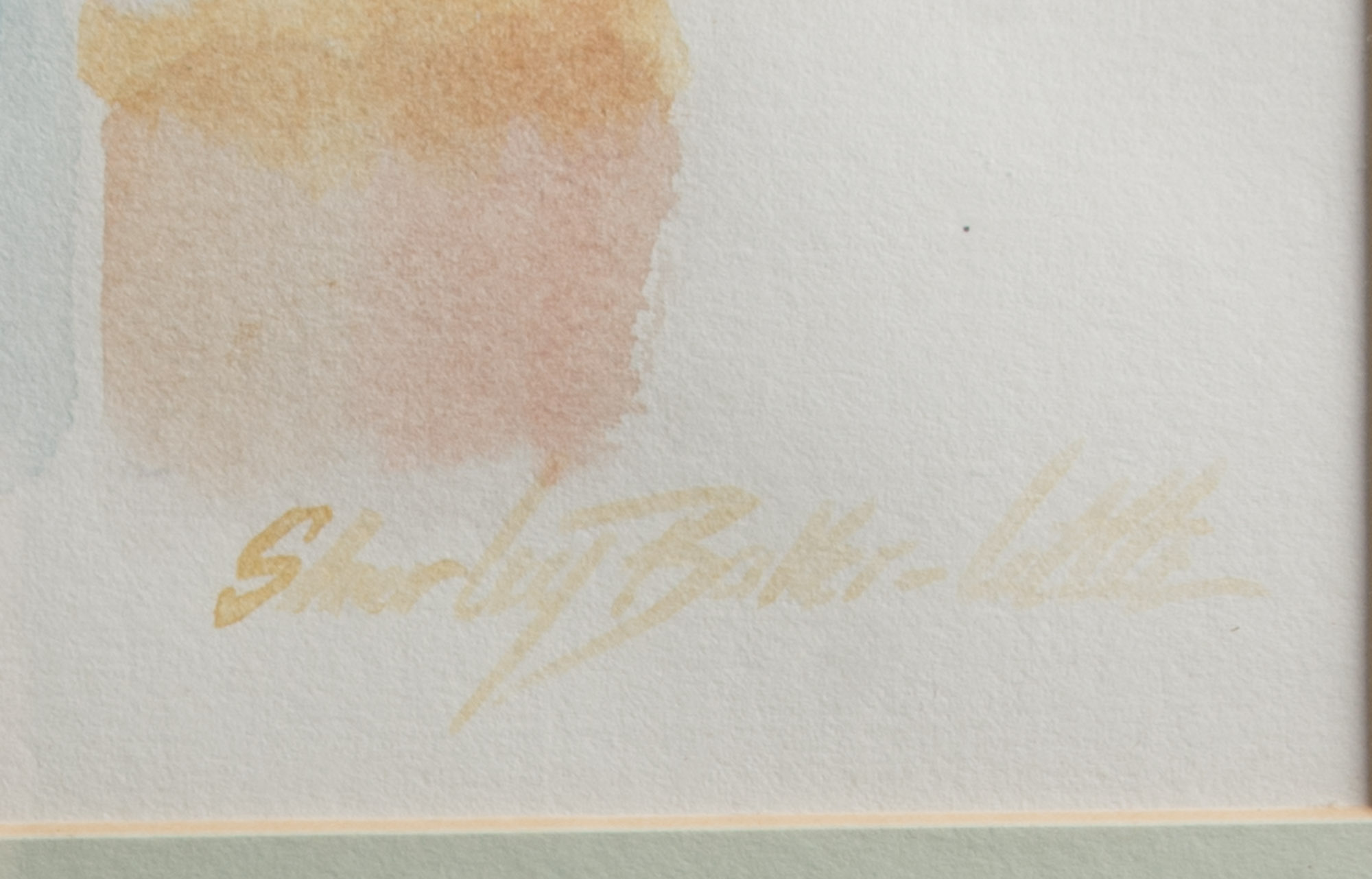 Shirley Baker Little "The Rio Grande Gorge" Original Watercolor