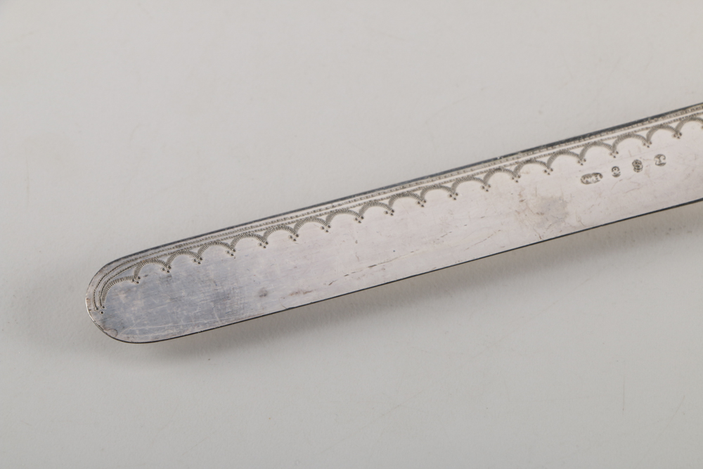 Antique William Hutton & Sons Silver Plate and Mother of Pearl Flatware