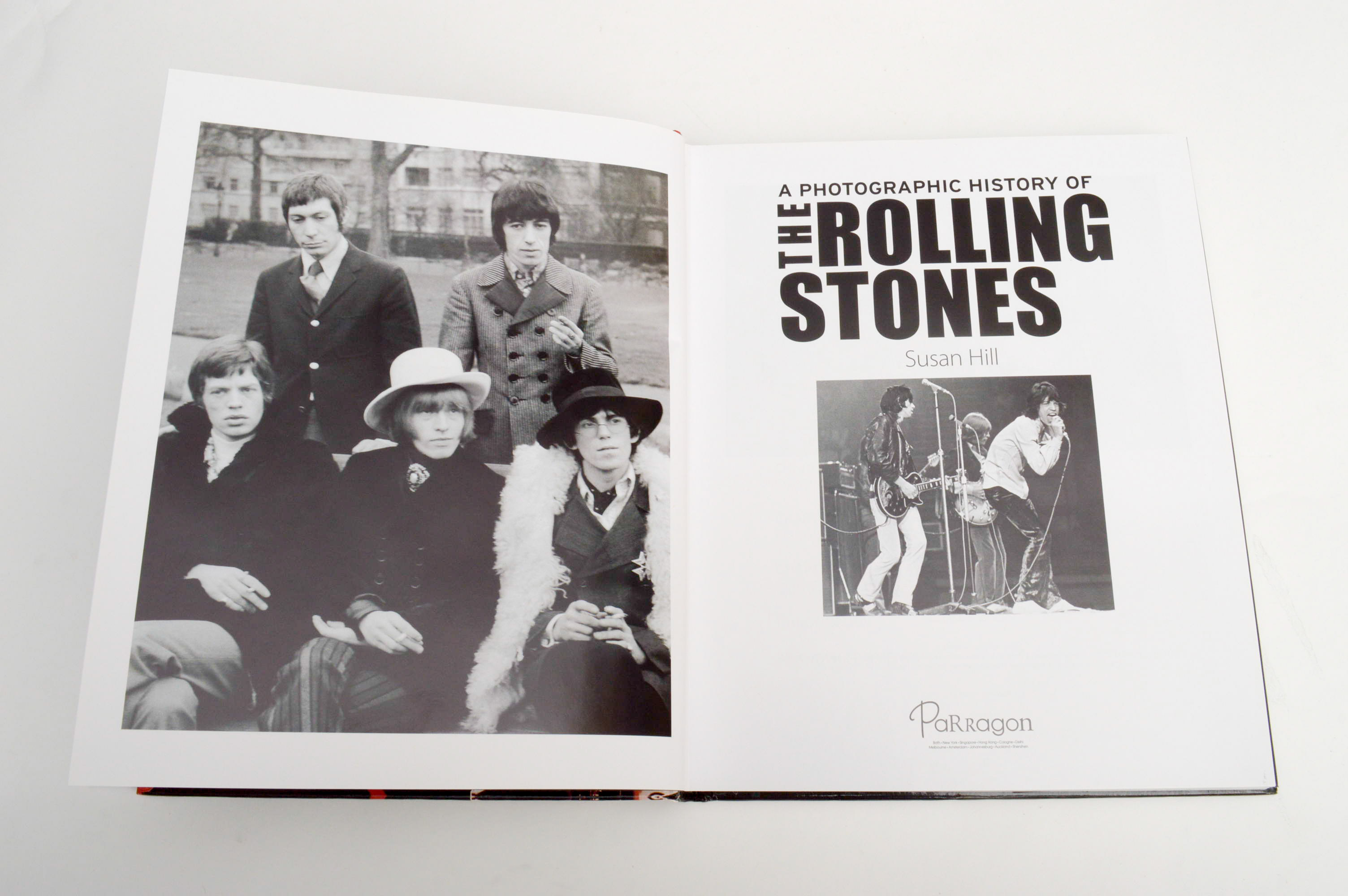 Collection of Books on Celebrities Including The Rolling Stones
