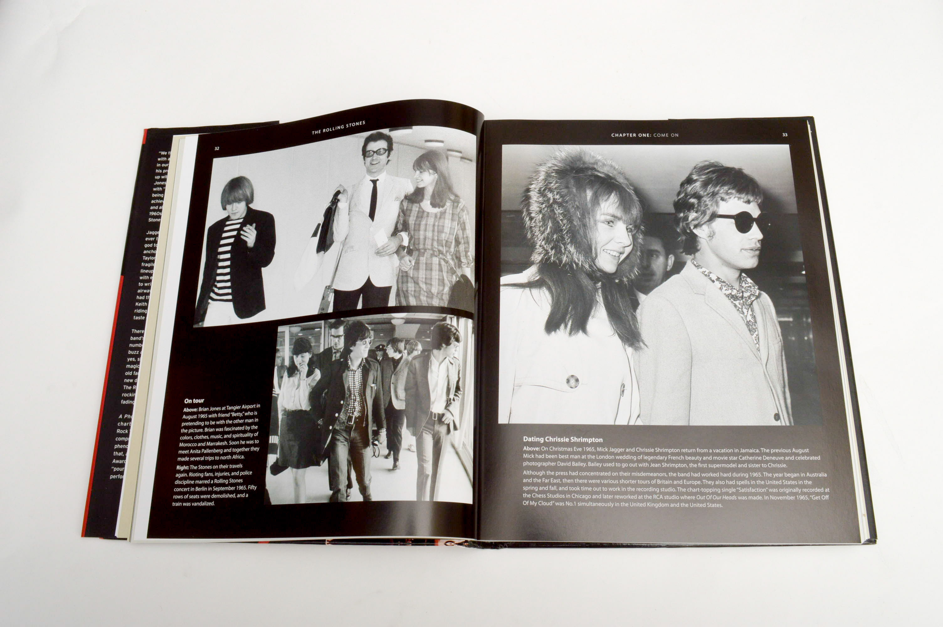 Collection of Books on Celebrities Including The Rolling Stones