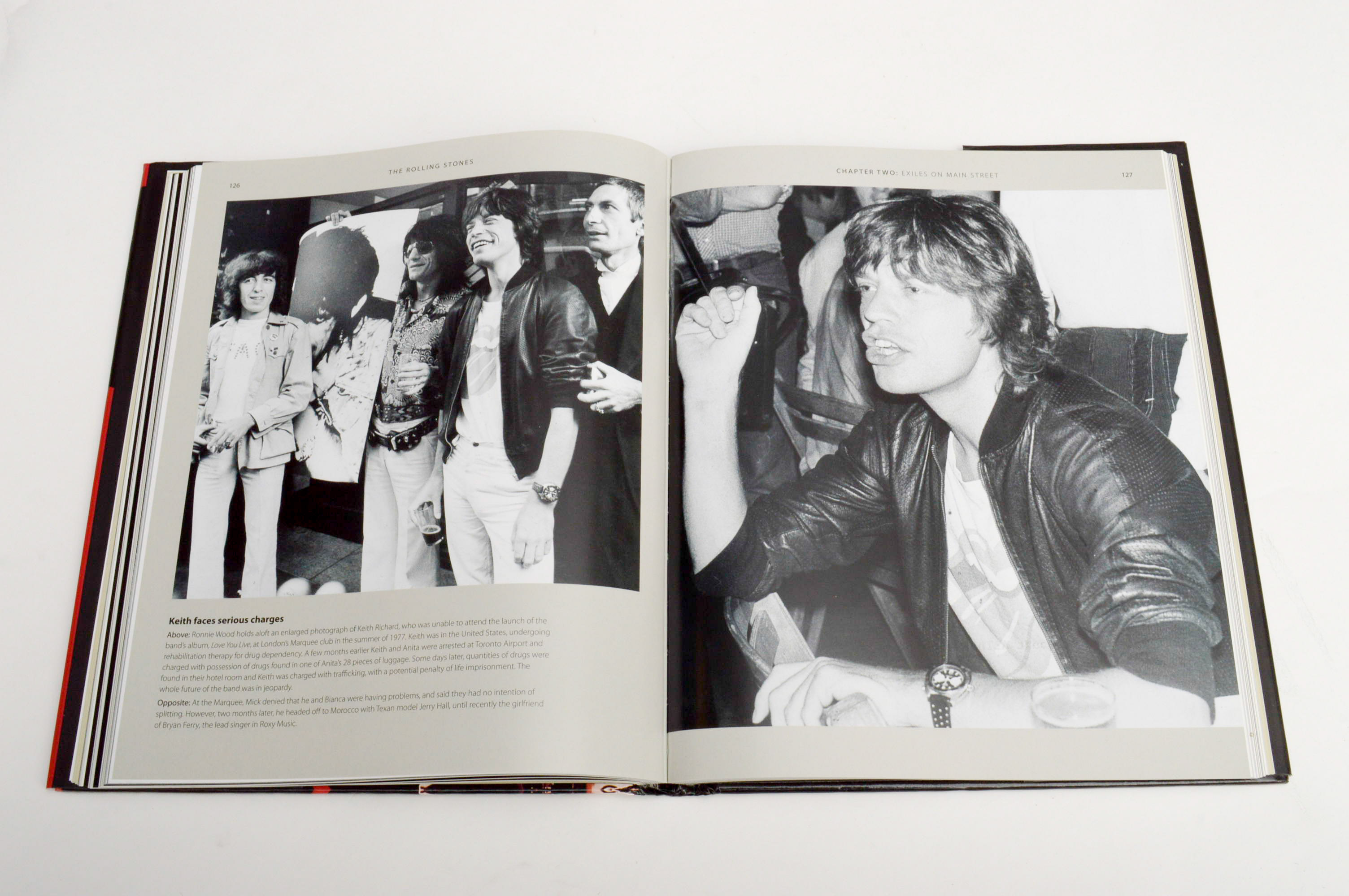 Collection of Books on Celebrities Including The Rolling Stones