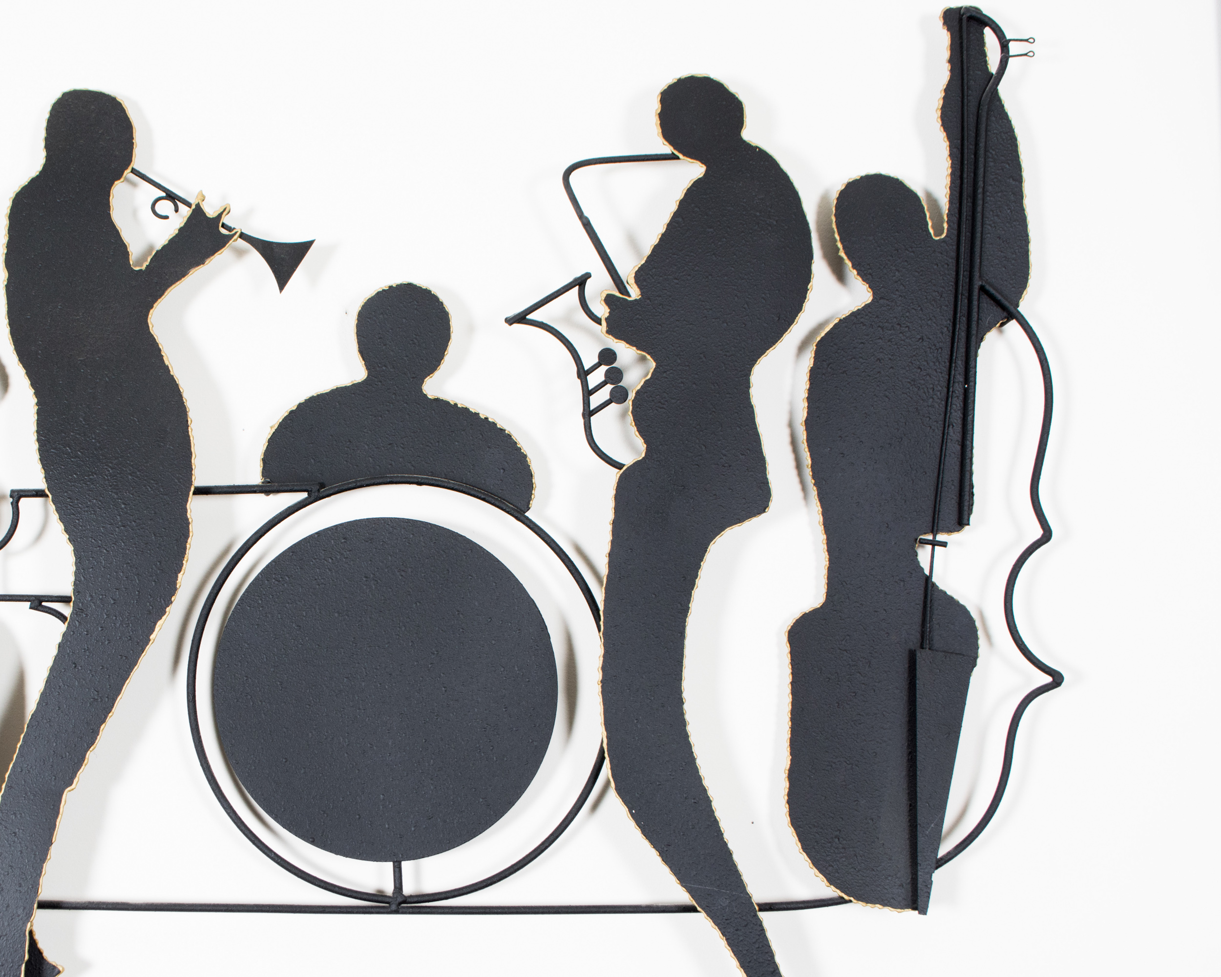 C. Jere Metal Wall Sculpture "Jazz Band"