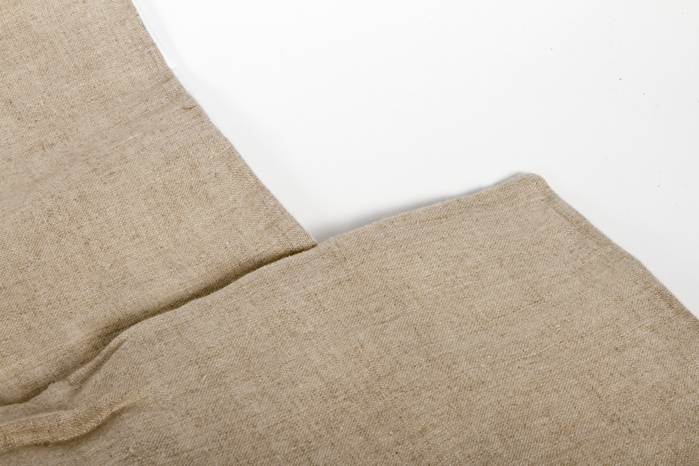 Pair of Coyuchi "Labyrinth" Linen Pillow Shams