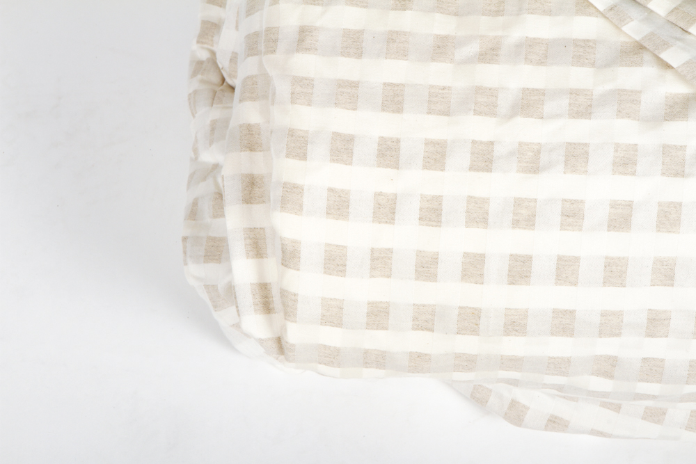 Coyuchi Cotton and  Linen Birch Pillow Sham and Duvet
