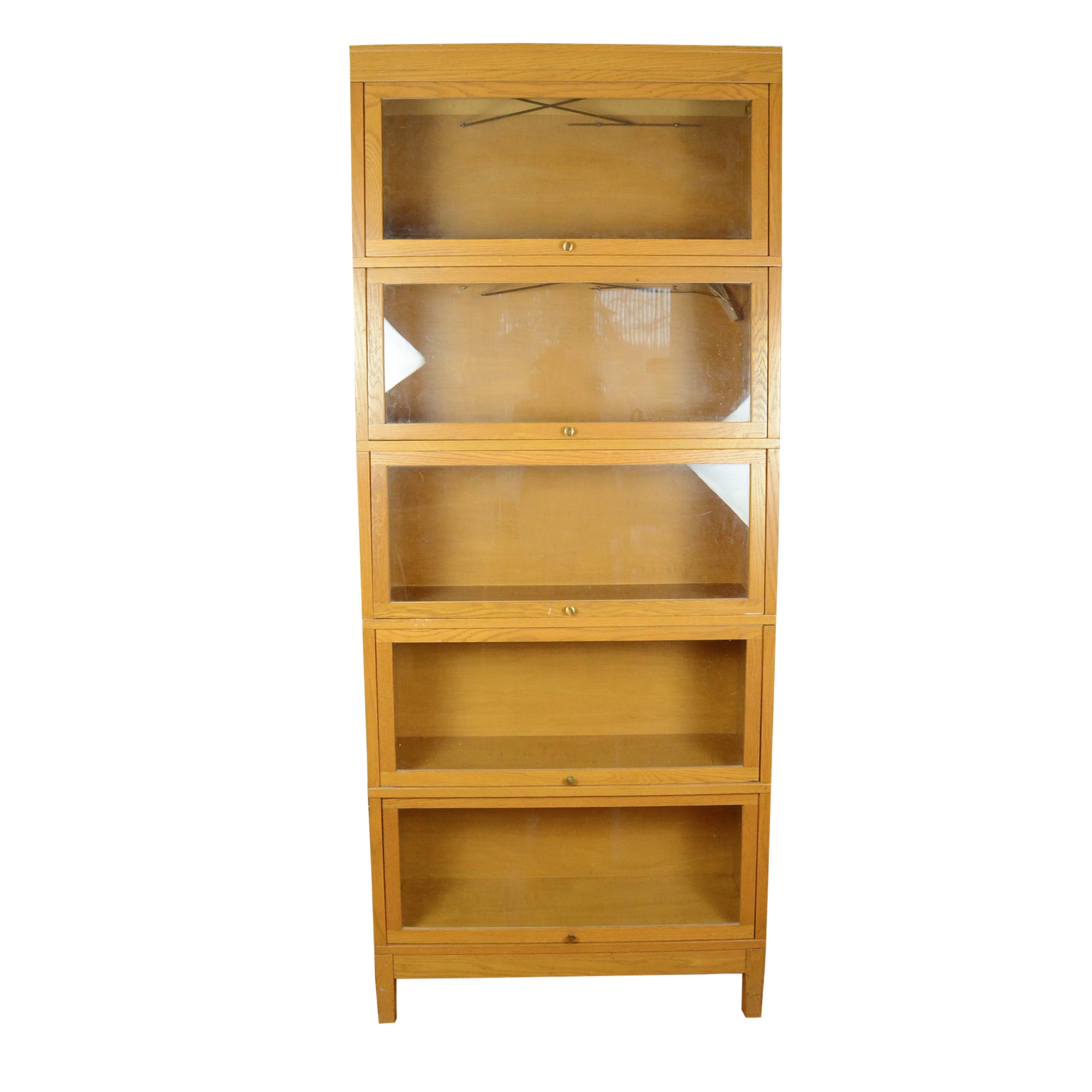 Contemporary FiveSection Barrister Bookcase EBTH