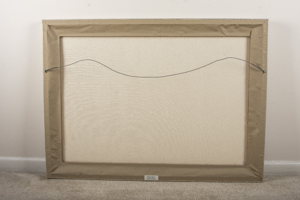 Marcos Larios Signed Oil on Canvas Painting