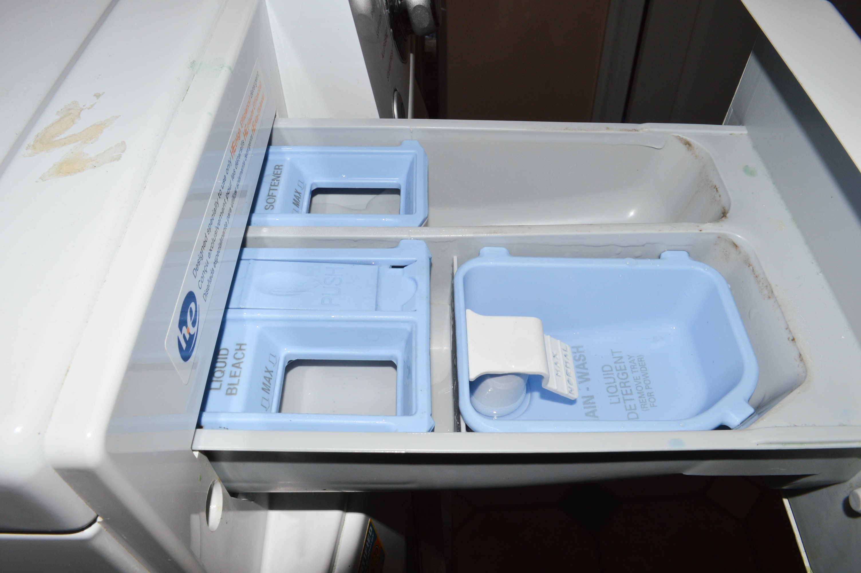 LG Steam Washing Machine with Pedestal Base