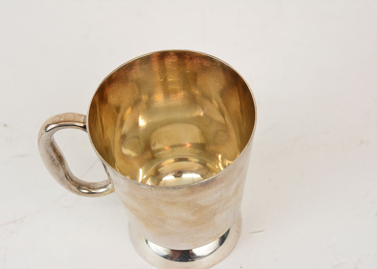 Elkington & Co. Silver Plate 1/2 Pint Mug