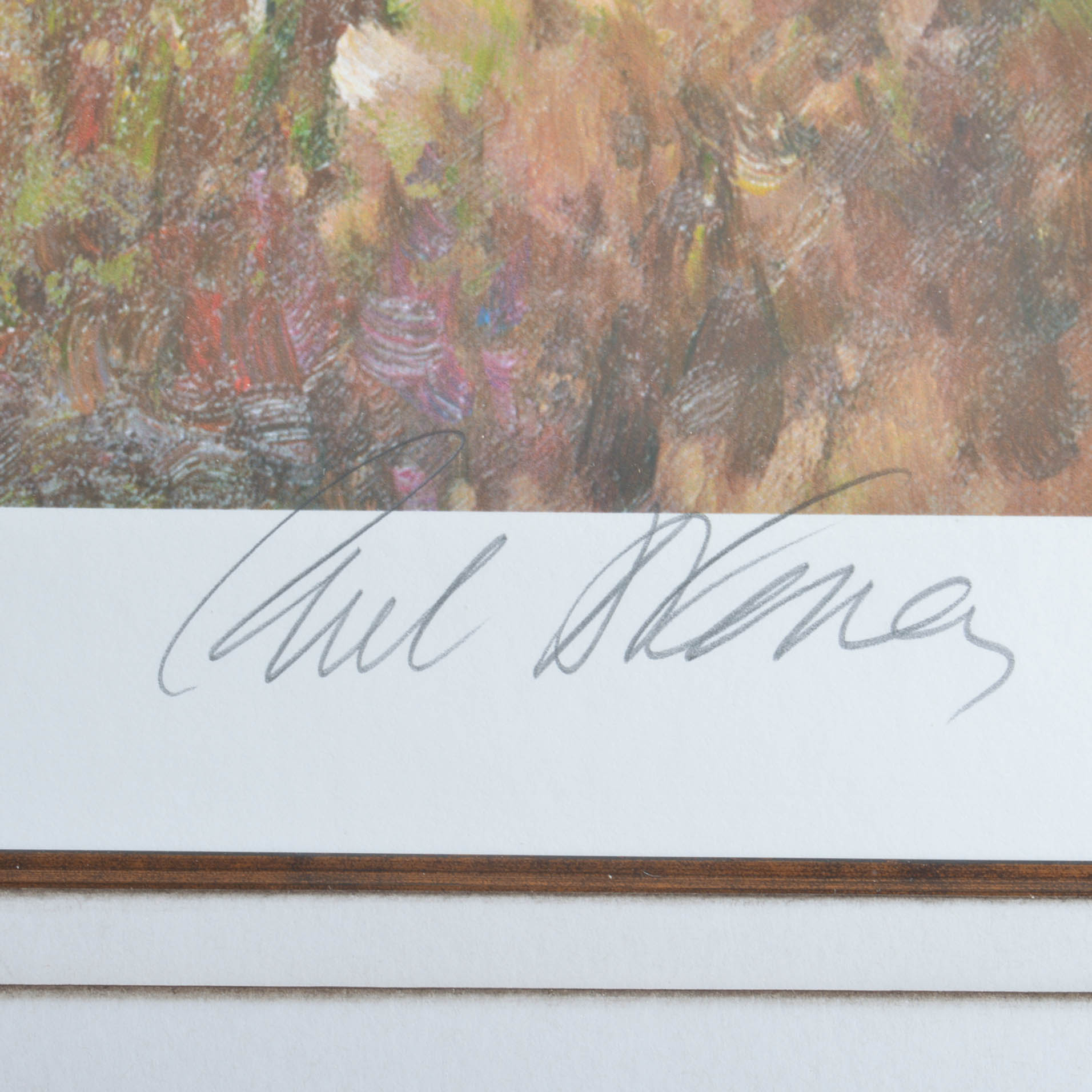 Paul Vernes Signed Limited Edition Giclee on Paper "Boundaries West II"