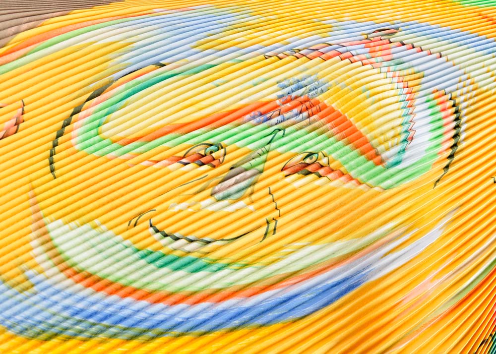 Hermès "Smiles in Third Millenary" Scarf