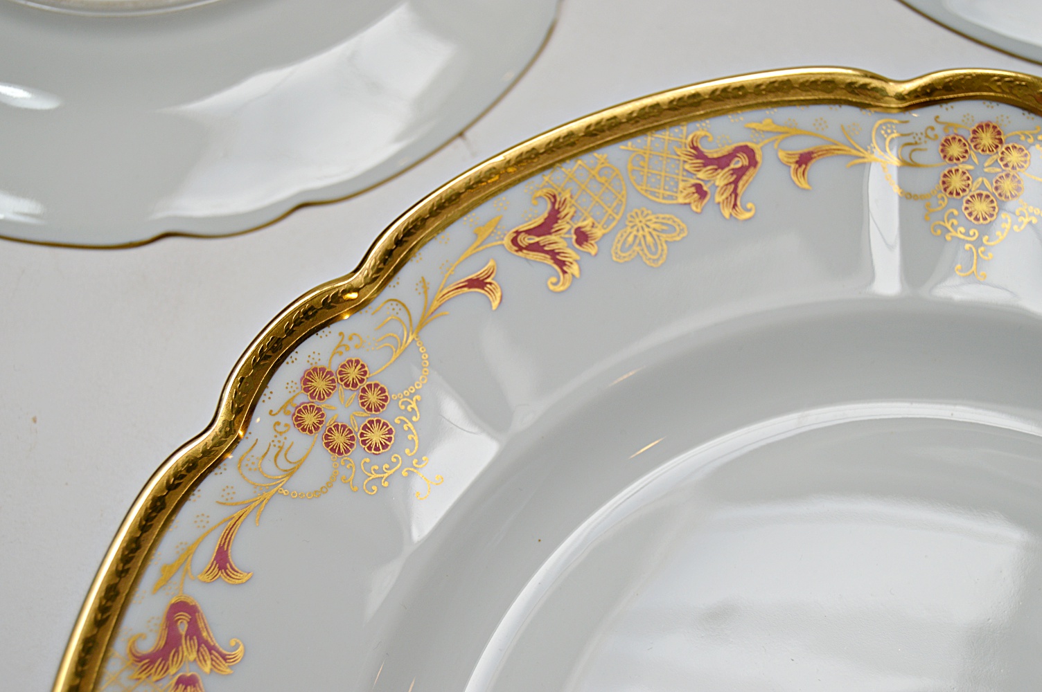 Place Setting of French C.H. Fields Haviland Limoges China