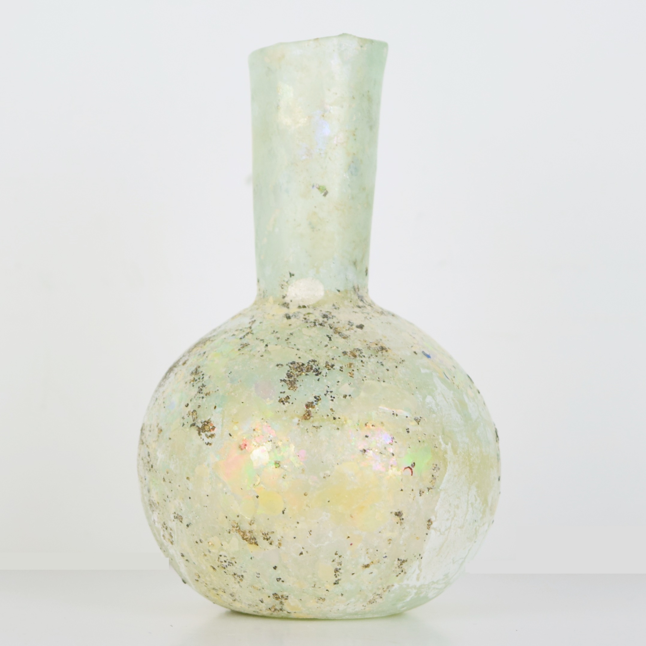 Ancient Roman Glass Vessel from Petra, Jordan