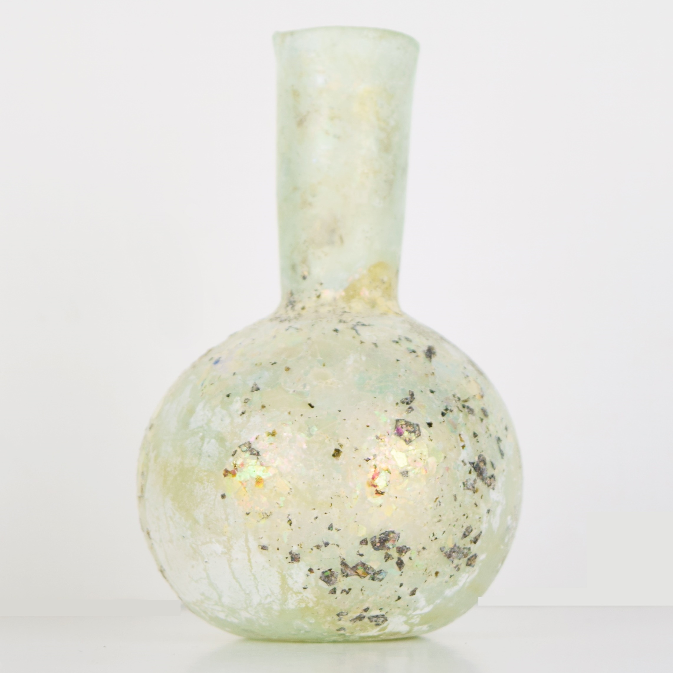 Ancient Roman Glass Vessel from Petra, Jordan