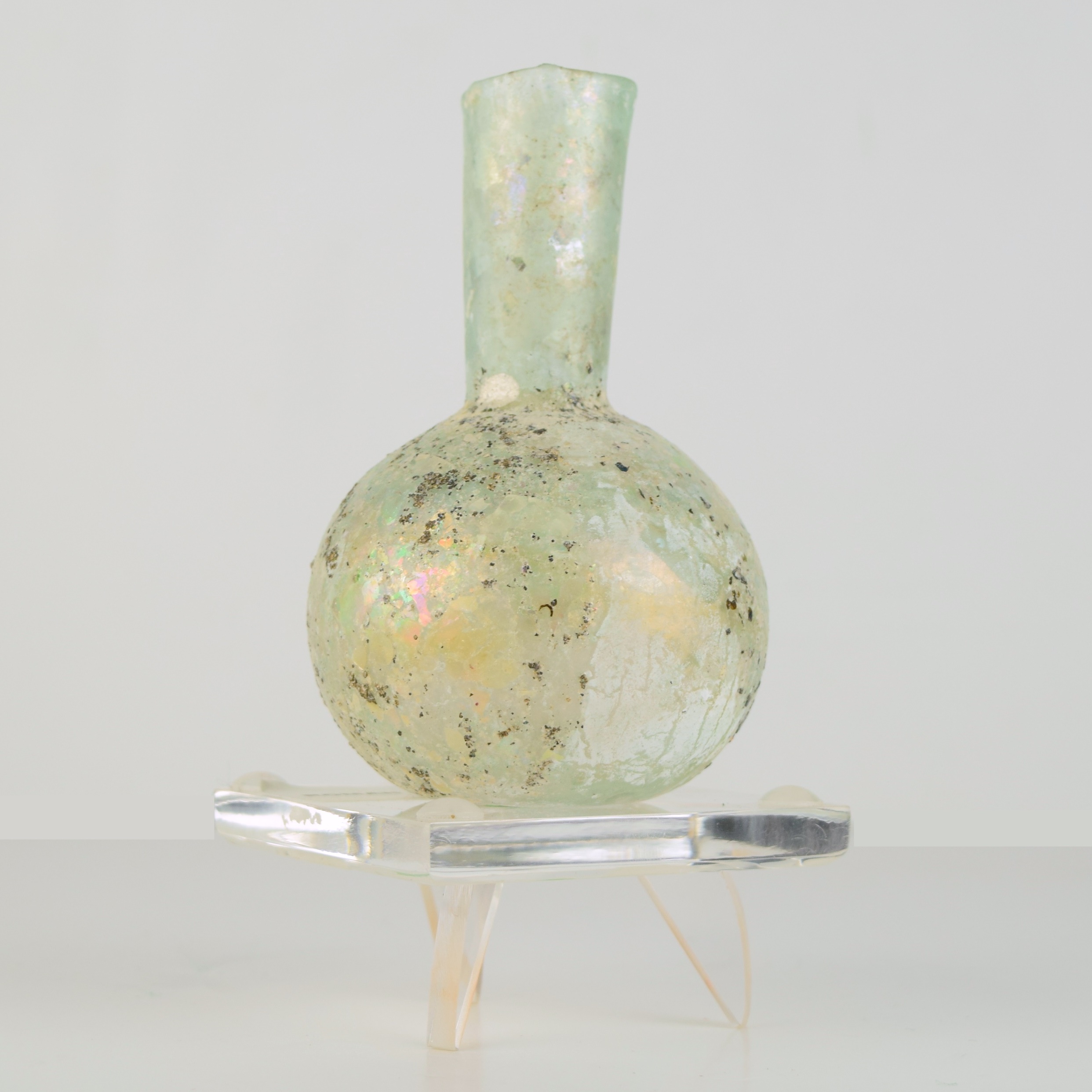 Ancient Roman Glass Vessel from Petra, Jordan