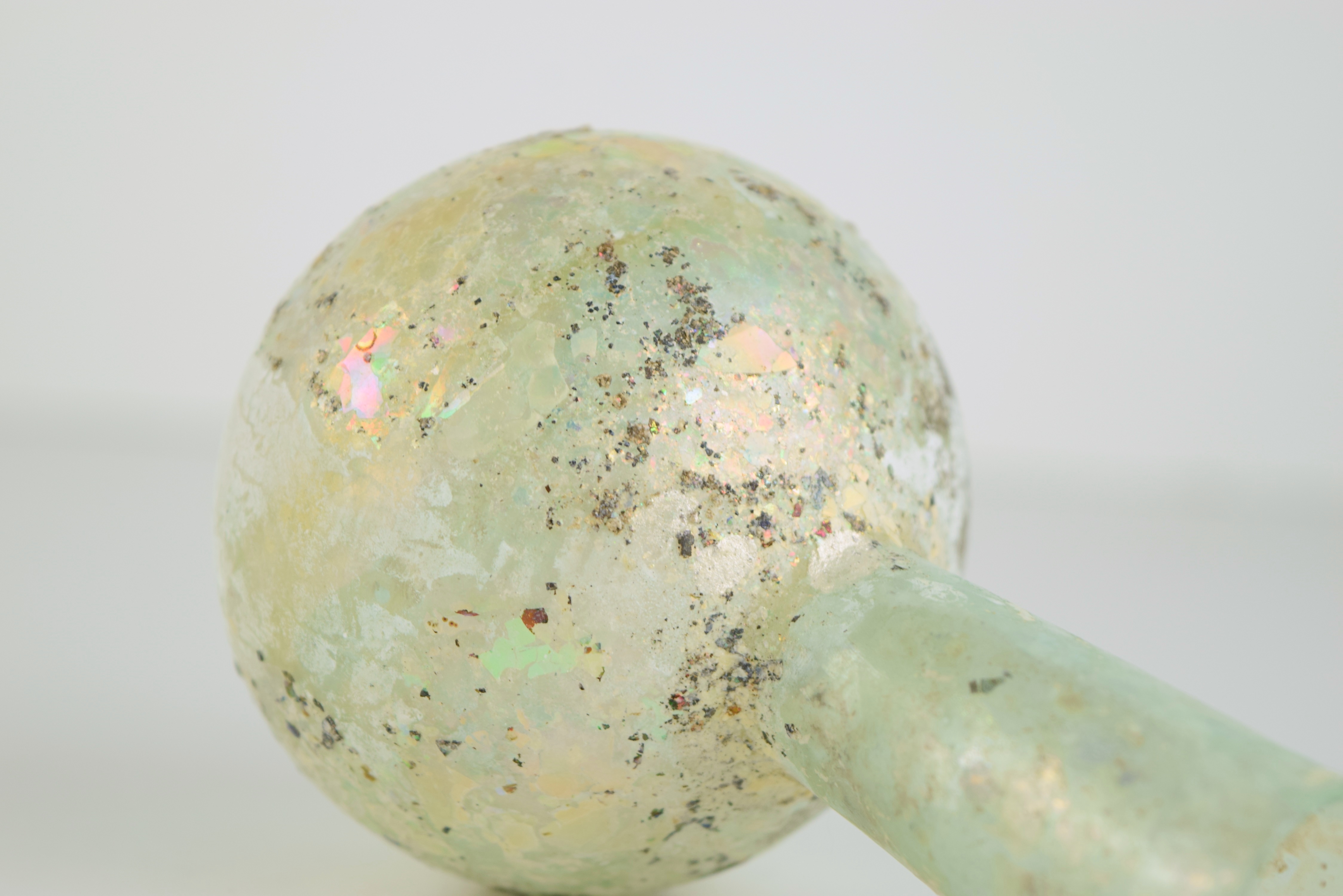 Ancient Roman Glass Vessel from Petra, Jordan