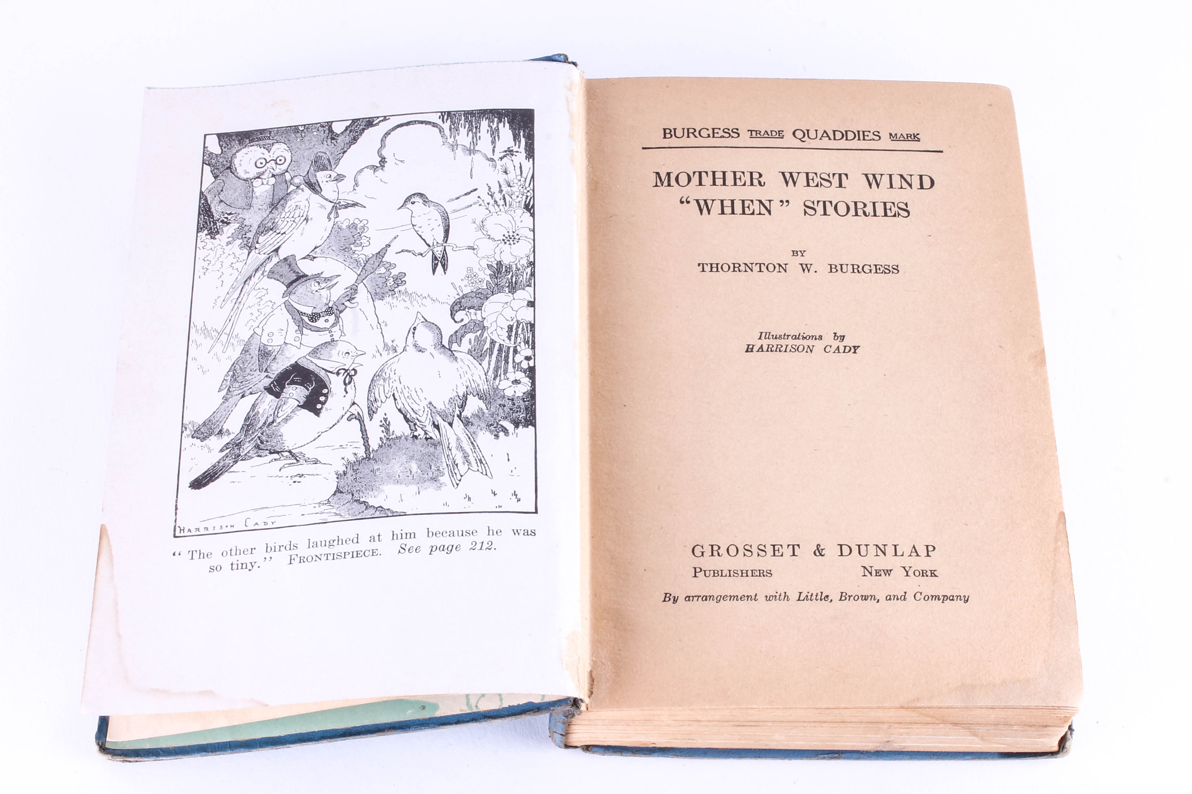 Pair of Antique "Mother West Wind" Books by Thorton W. Burgess
