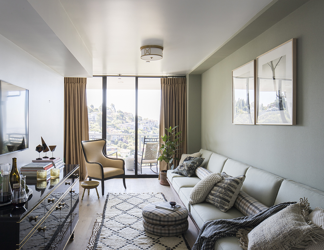 Uttermost 'Zander' Tan Wingback Accent Chair