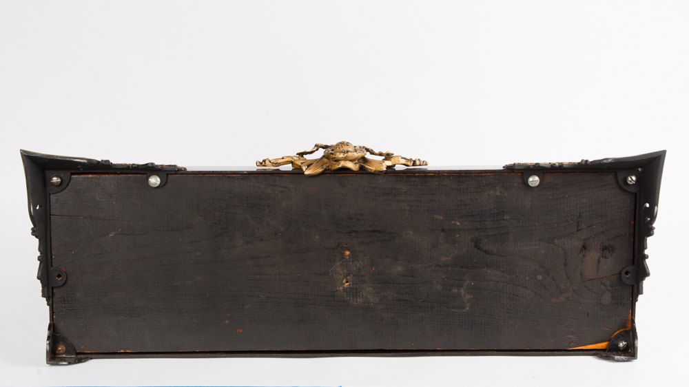 Ansonia "Poetry and Music" Figural Mantel Clock, Circa 1894