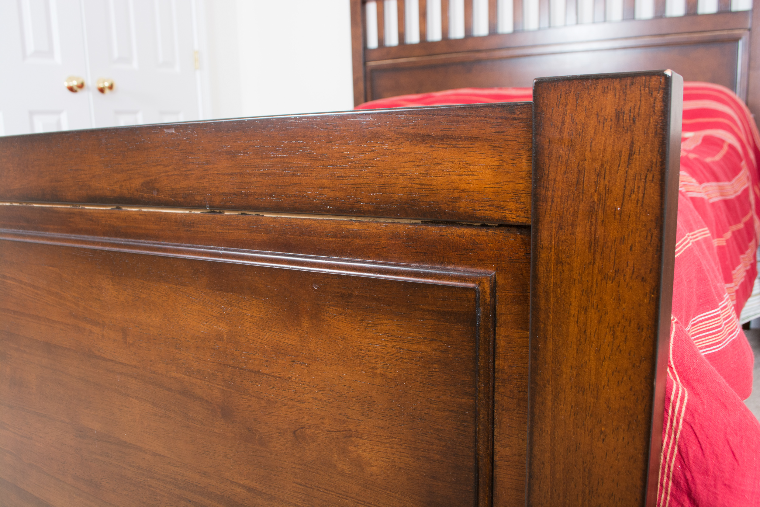 Mission Style Queen Bed