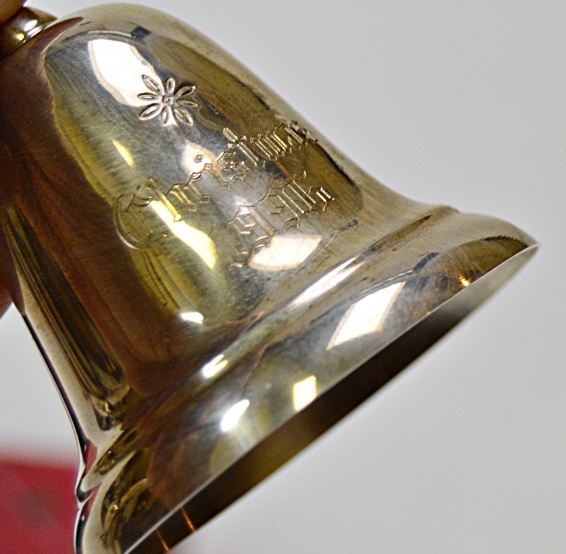 Three Reed & Barton Sterling Silver Bell Ornaments