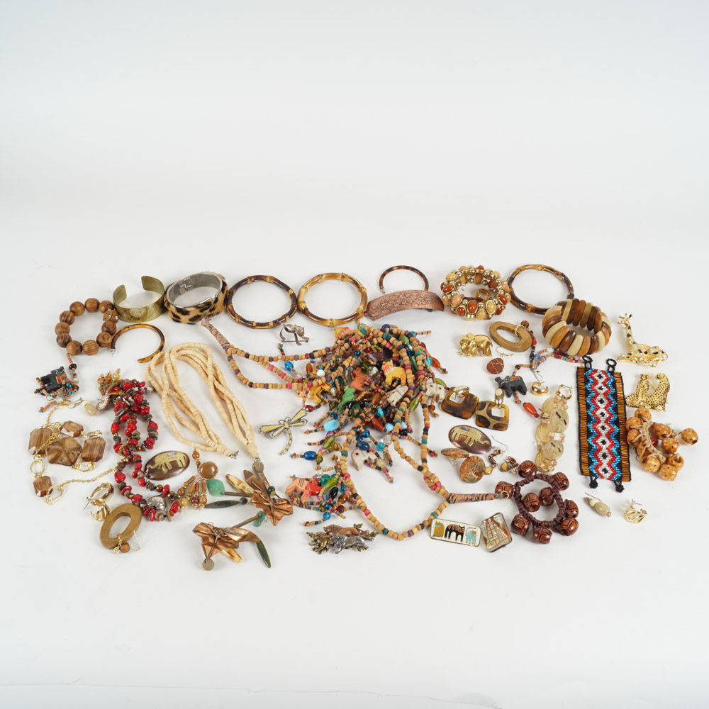 Tribal-Themed Costume Jewelry Collection