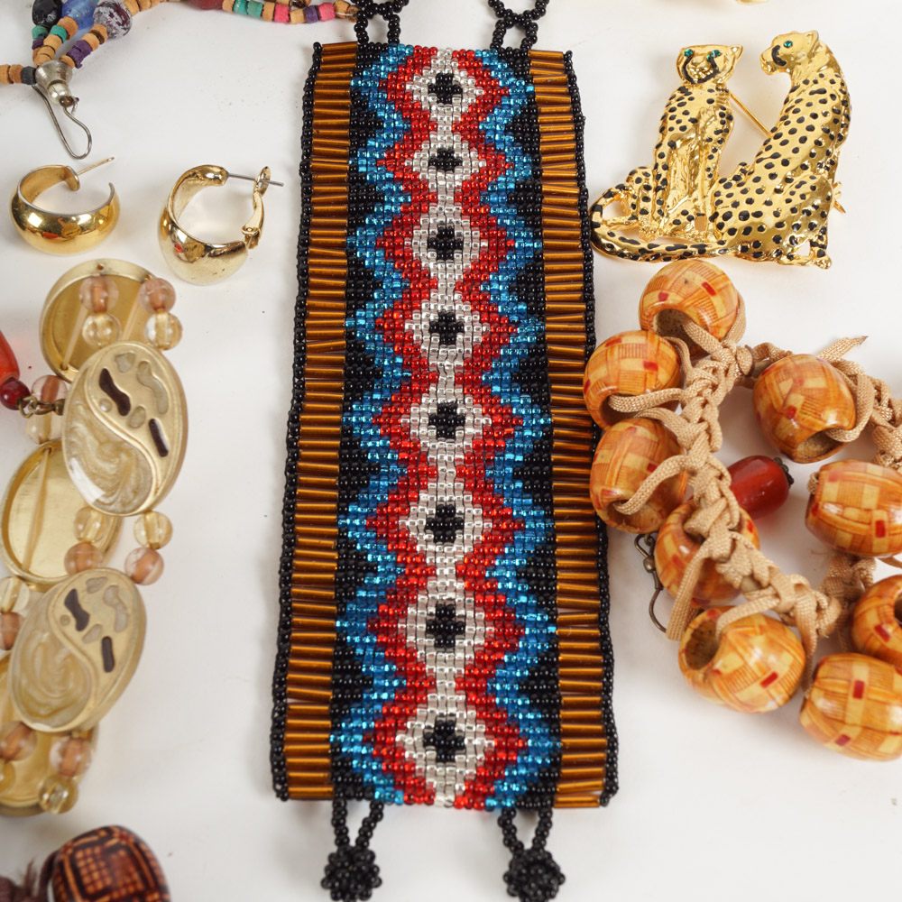 Tribal-Themed Costume Jewelry Collection