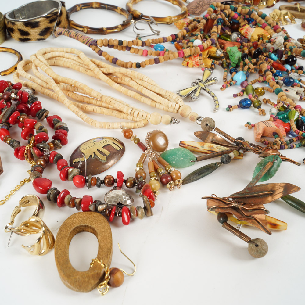 Tribal-Themed Costume Jewelry Collection