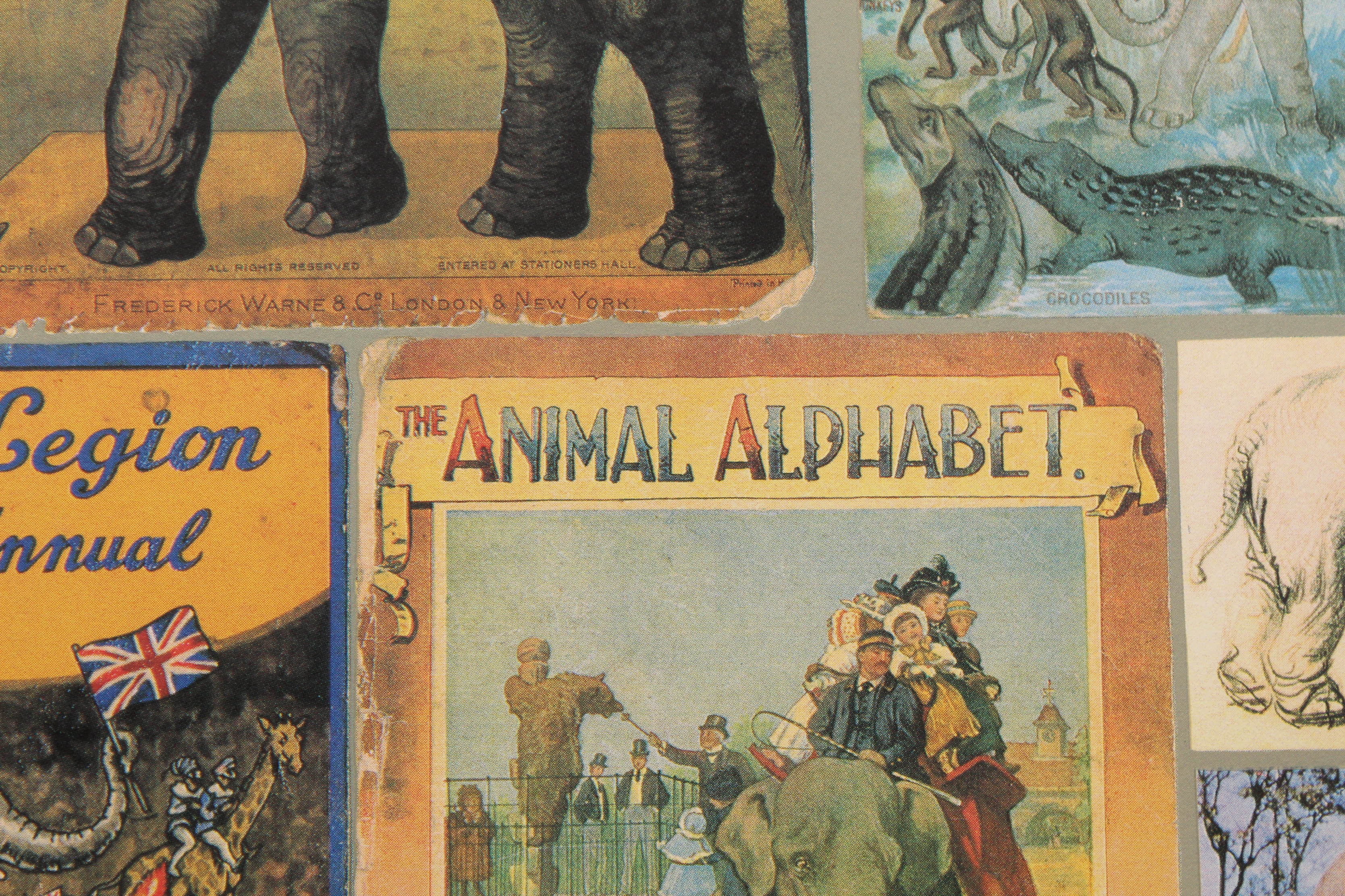 Peter Blake "P is For Pachyderm" Limited Edition Serigraph