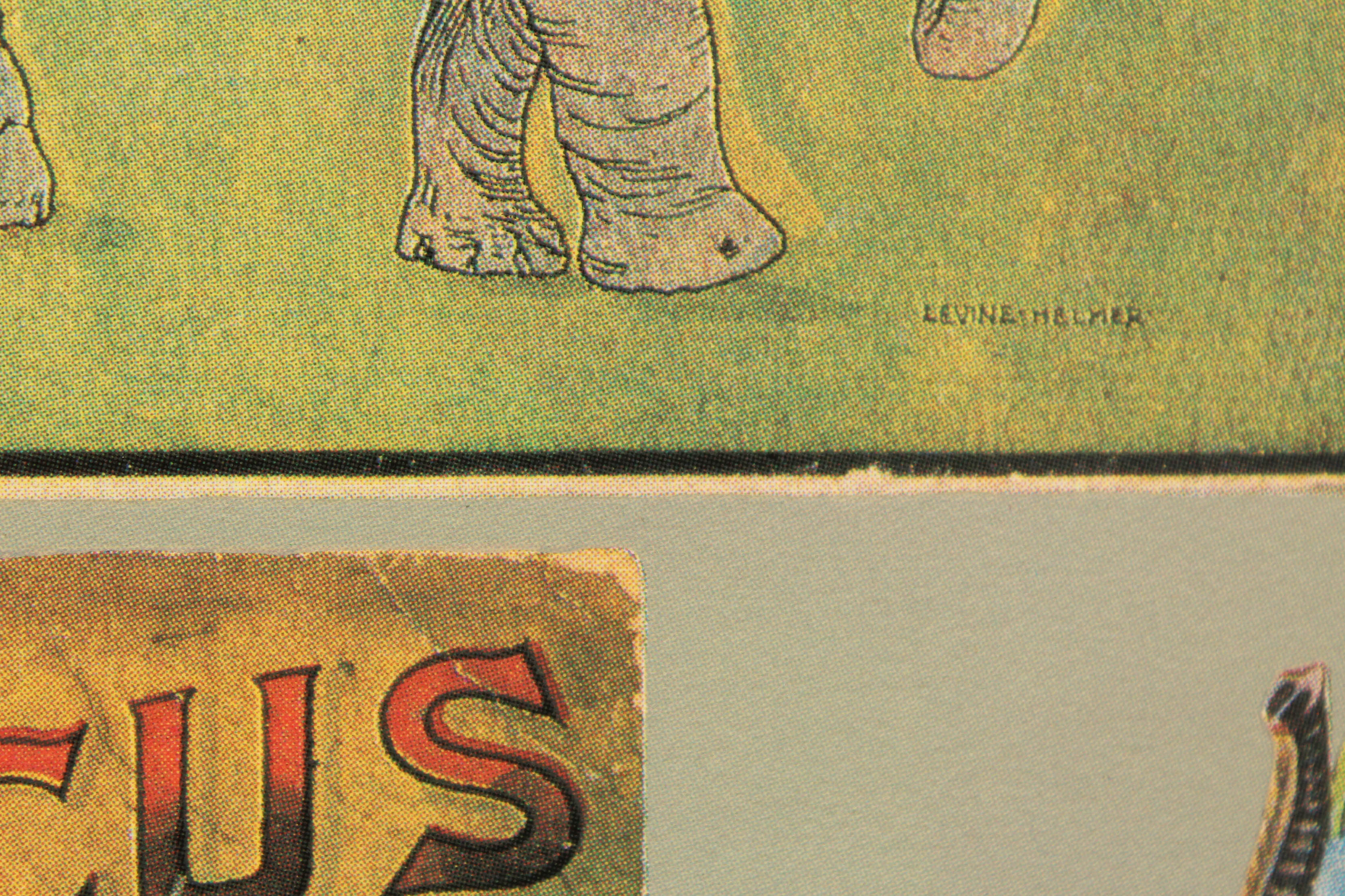 Peter Blake "P is For Pachyderm" Limited Edition Serigraph